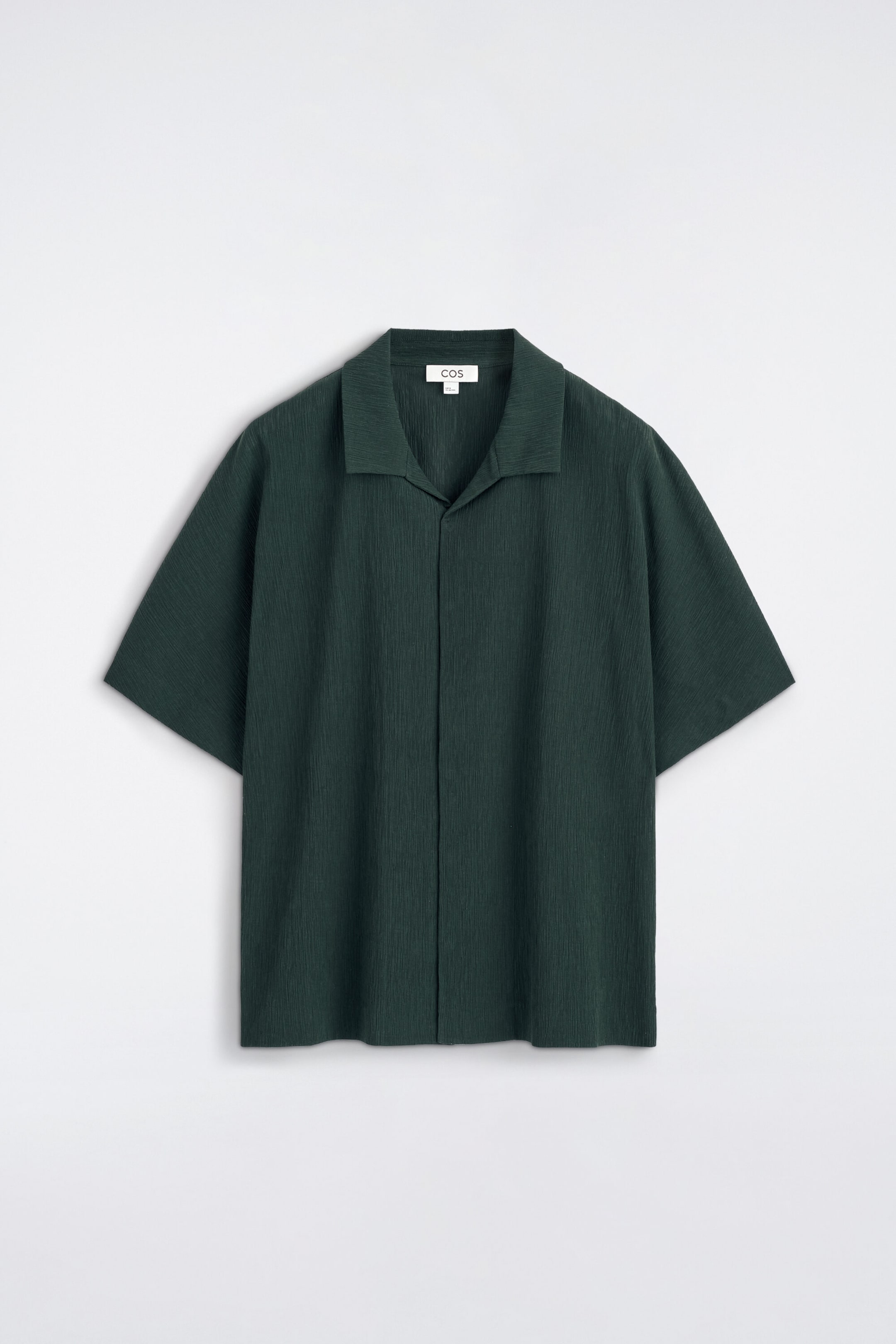 CRINKLED-COTTON SHIRT