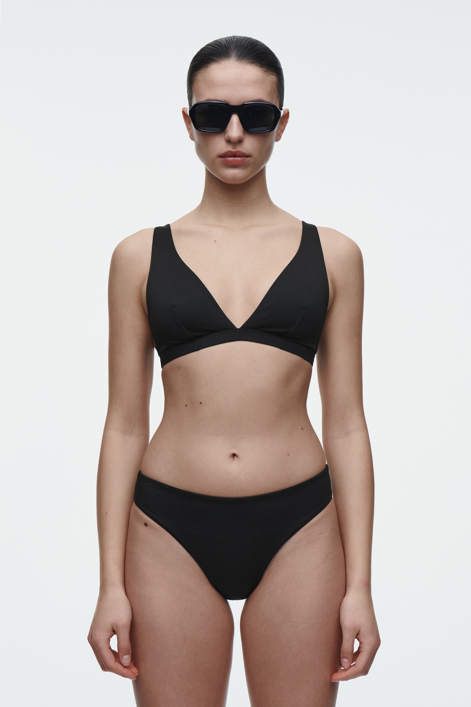 CLASSIC BIKINI BRIEFS - BLACK/GREEN/NAVY
