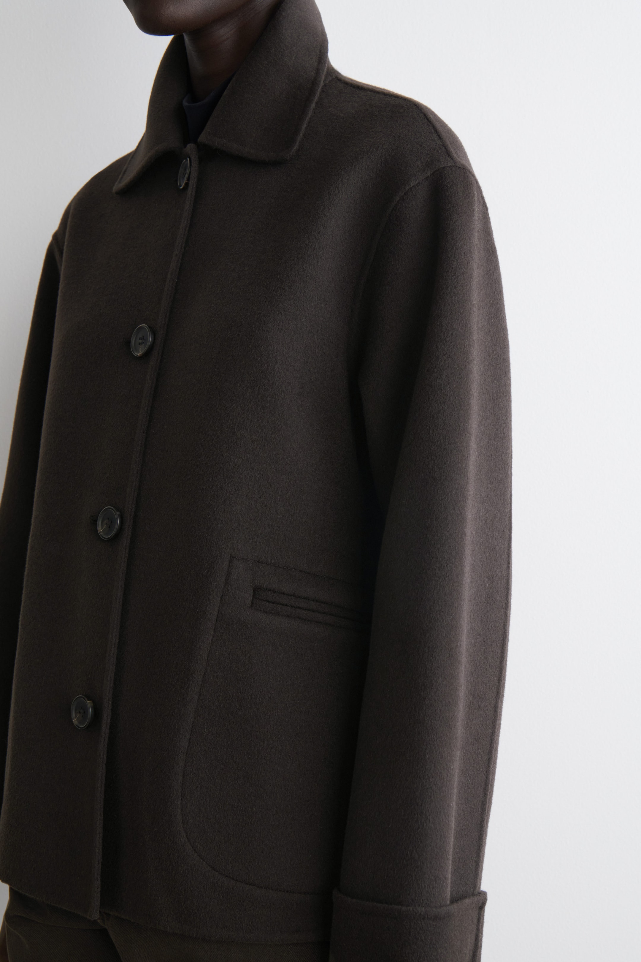 DOUBLE-FACED WOOL JACKET
