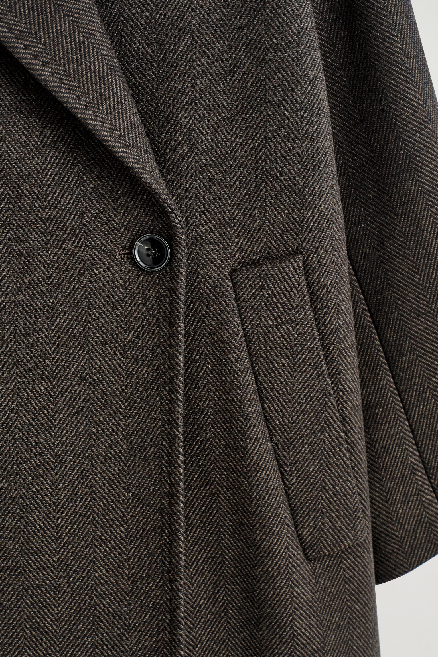 CAPPOTTO DOPPIOPETTO OVERSIZE IN LANA - VERDE SCURO - 6