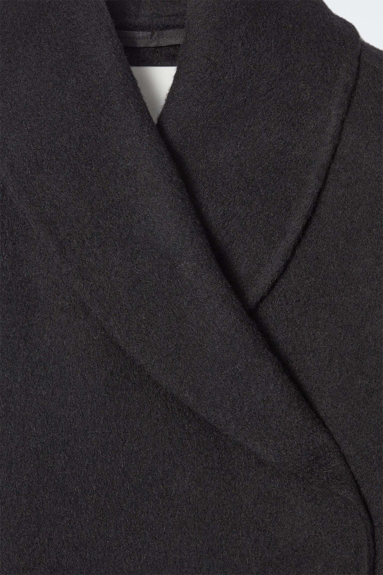 CABANJACKE AUS DOUBLEFACE-WOLLE - SCHWARZ - 2