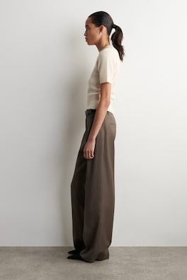 PURE CASHMERE T-SHIRT — CREAM 3