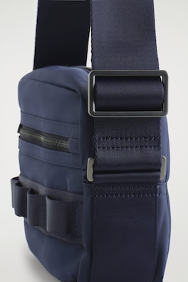 TRANSIT CROSSBODY BAG - NYLON — NAVY 2