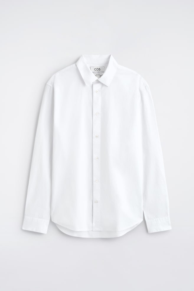 CAMISA POPELINA ALGODÓN PIMA RELAXED FIT - BLANCO/AZUL CLARO/BLANCO/AZUL/CAQUI/AZUL - 1