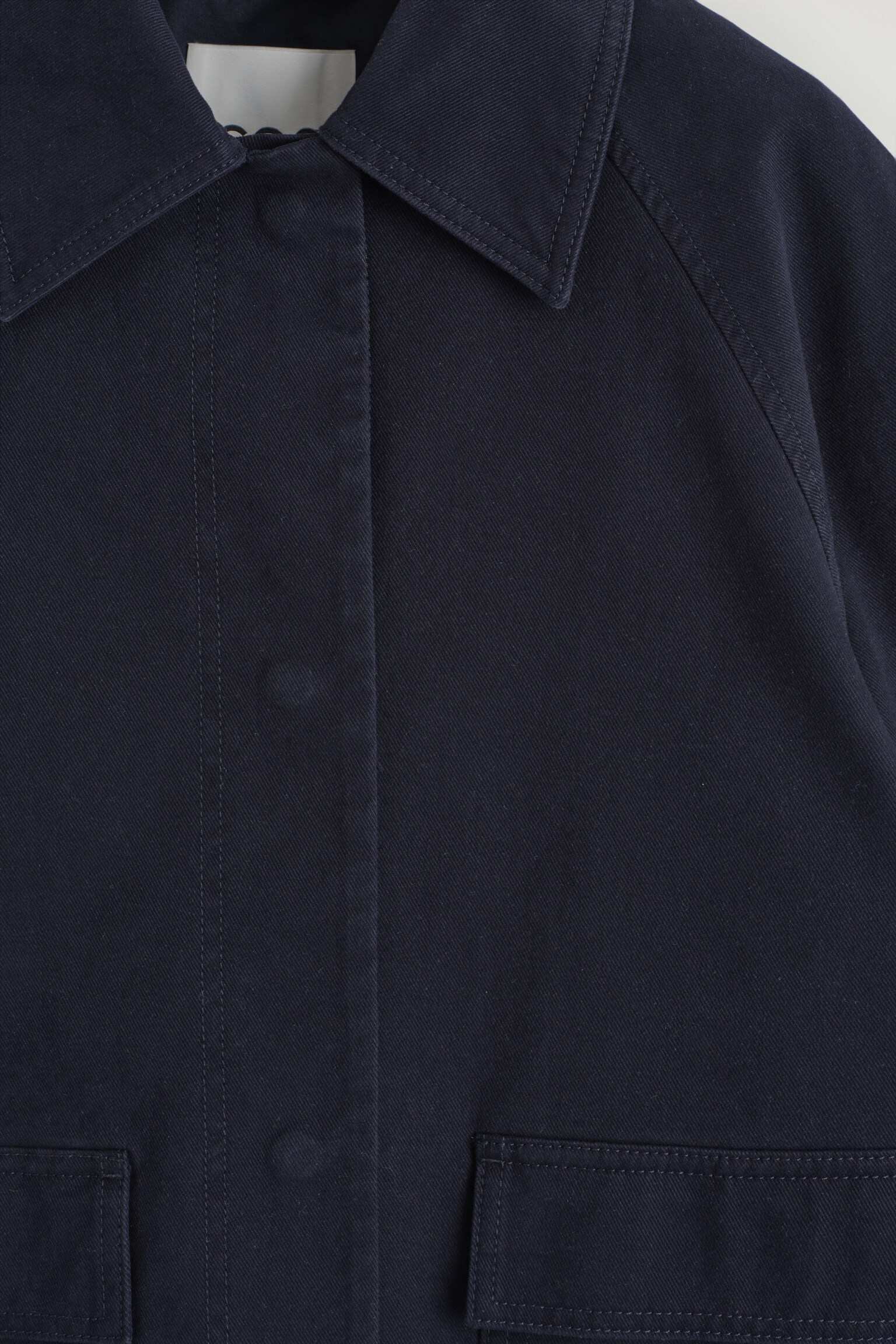 UTILITY-JACKE AUS BAUMWOLLE - NAVYBLAU/BEIGE - 5