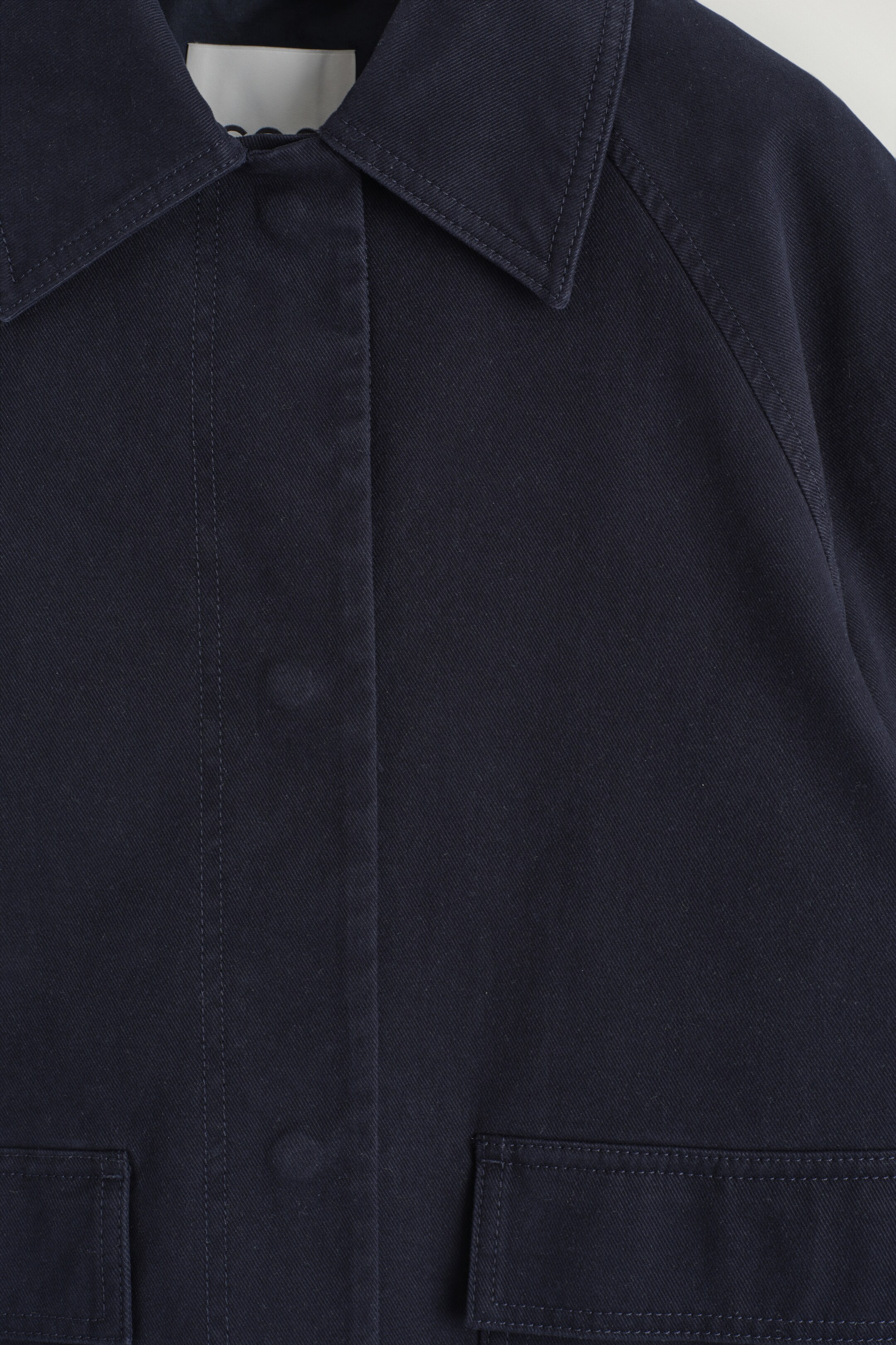 Преглед на по-голямо изображение: COTTON UTILITY JACKET - ТЪМНОСИН - ЖЕНИ | H&M BG 8