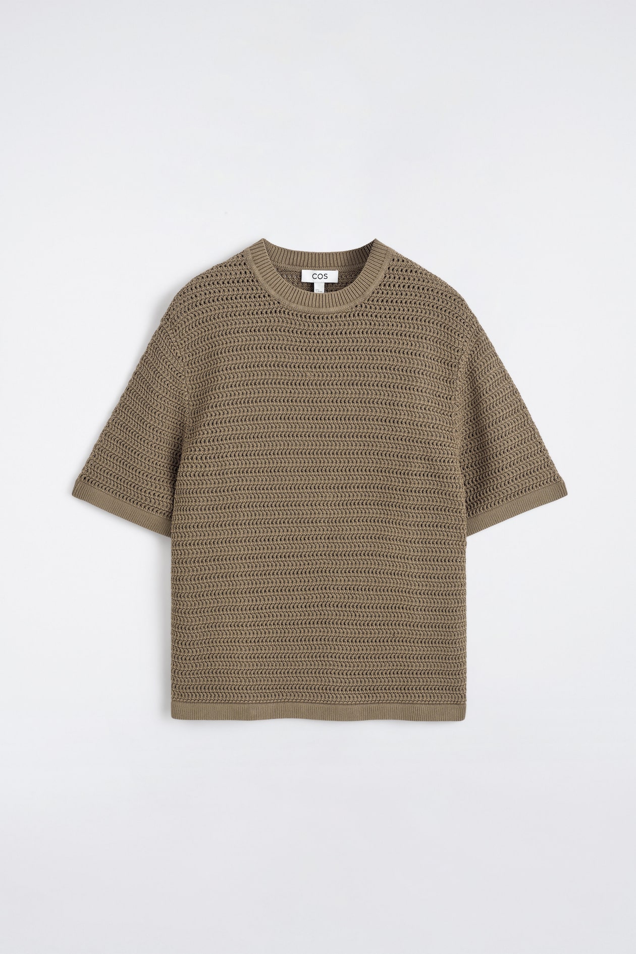 OPEN-KNIT T-SHIRT