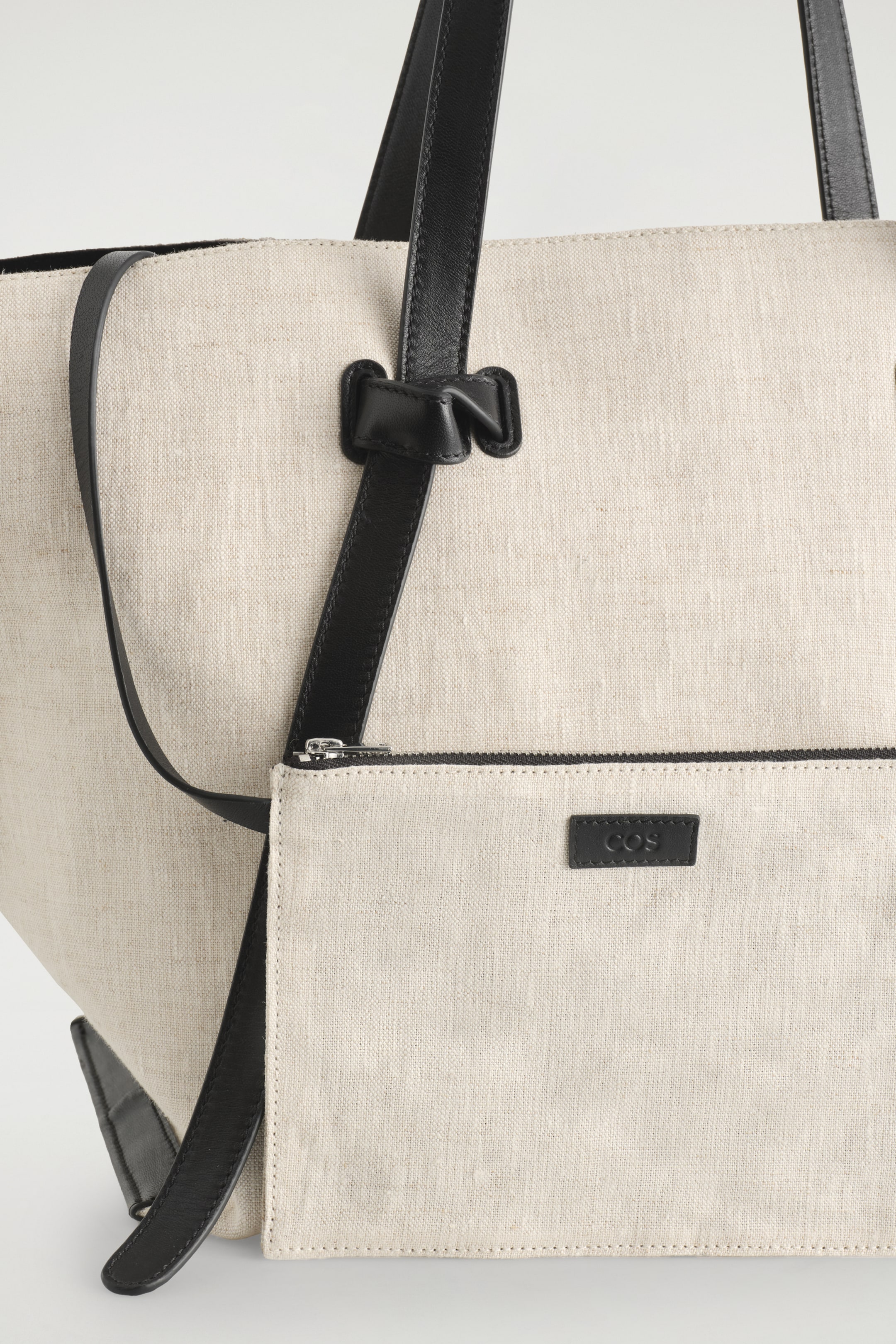 Grösseres Bild ansehen: PINCH TOTE BAG - LEINEN - BEIGE - DAMEN | H&M CH 6