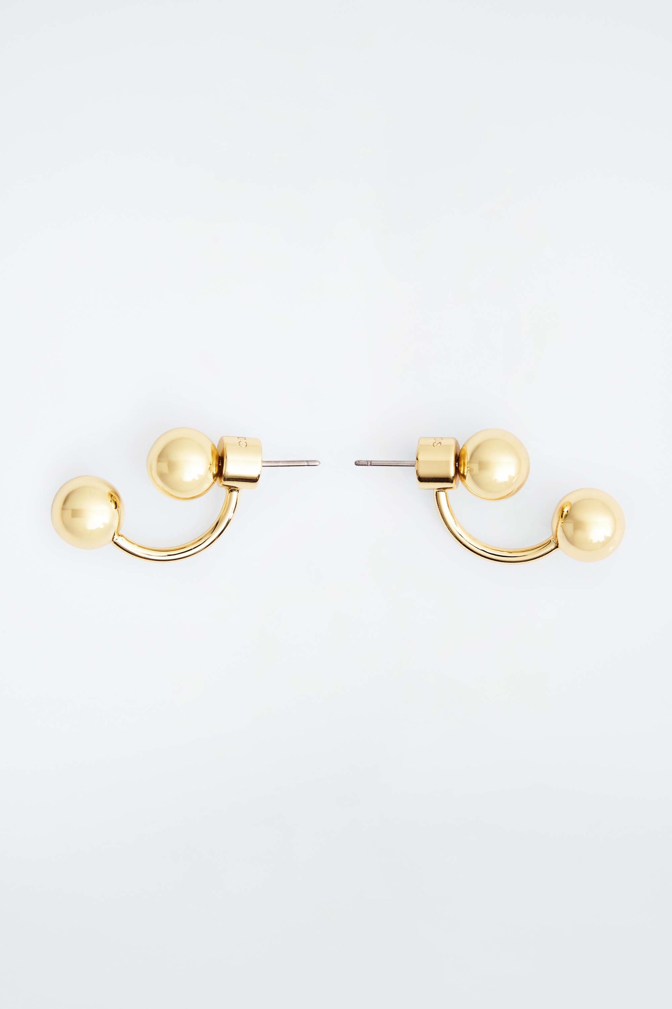 הצגת תמונה גדולה יותר: עגילי כדור נופל - זהב - Ladies | H&M IL 1