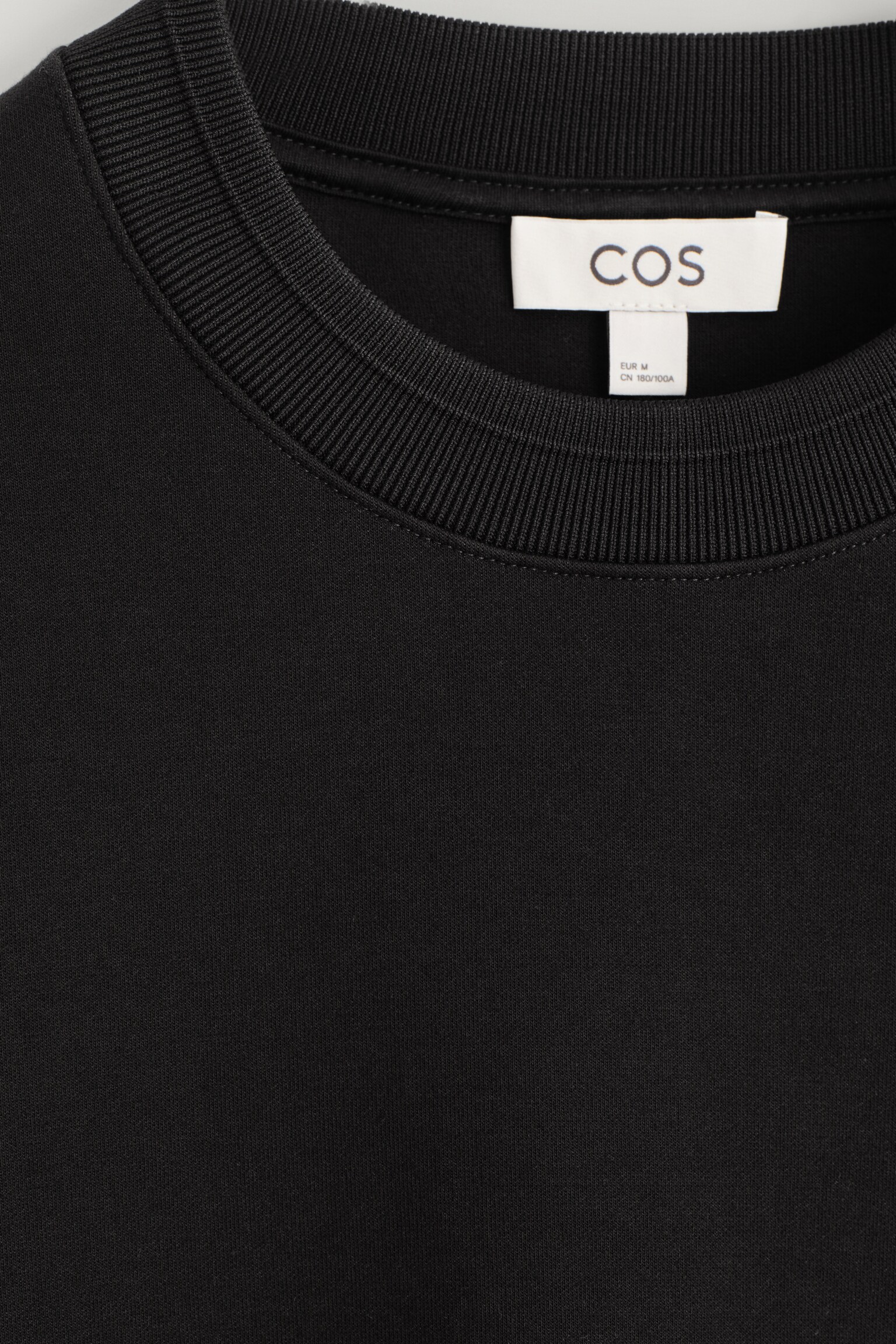 LOCKERES SWEATSHIRT AUS SCUBA - SCHWARZ/GRAU MELIERT - 5