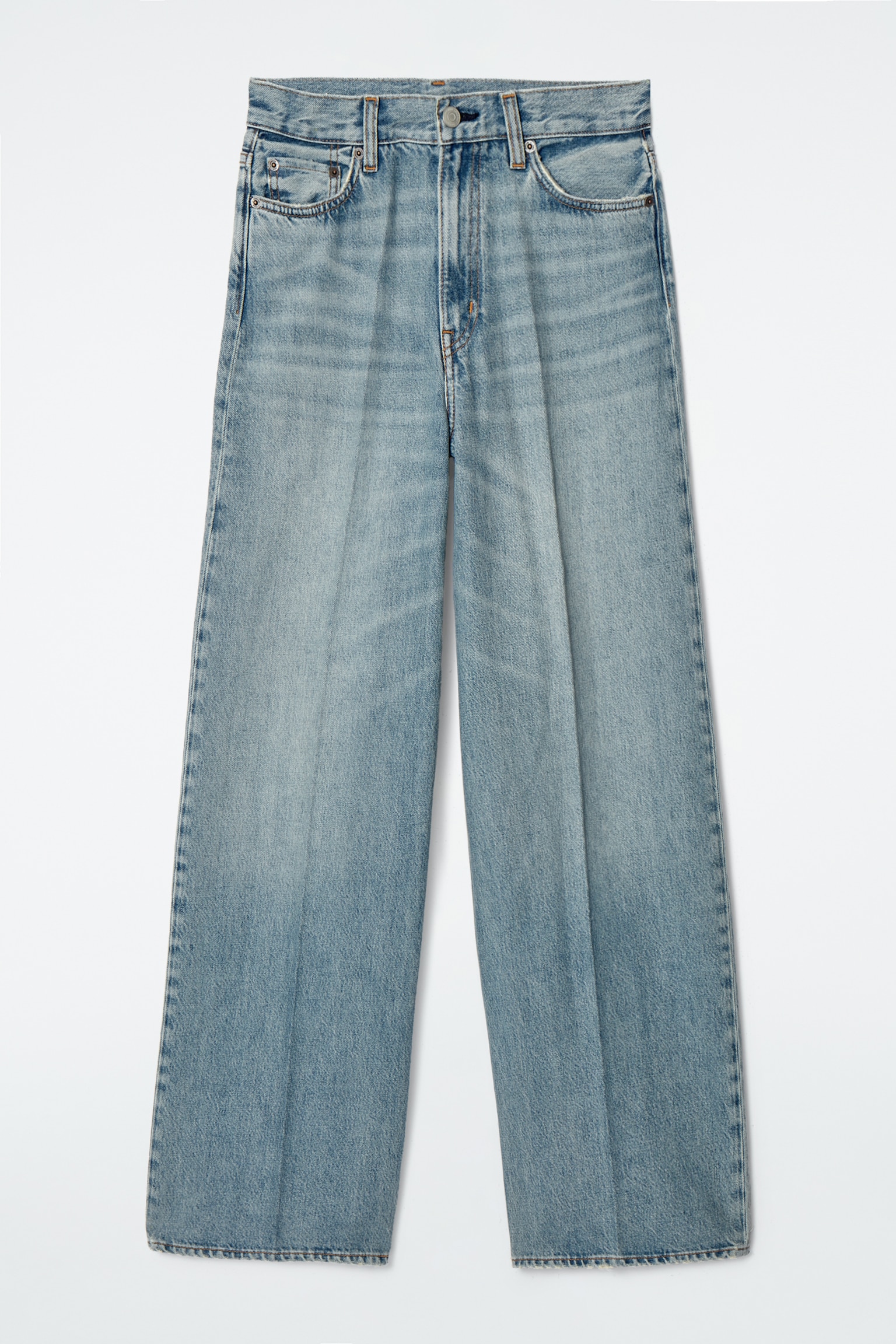 TIDE JEANS MIT WEITEM BEIN - BLAU/SCHWARZE WASCHUNG/GRAU/MITTELBLAUE WASCHUNG/ECRU/SCHWARZ/MITTELBLAU