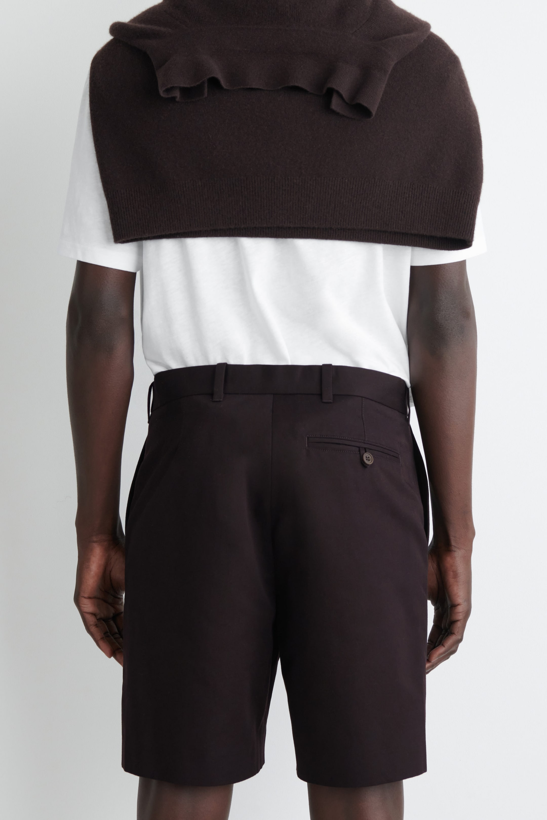 SHORTS CHINO IN COTONE