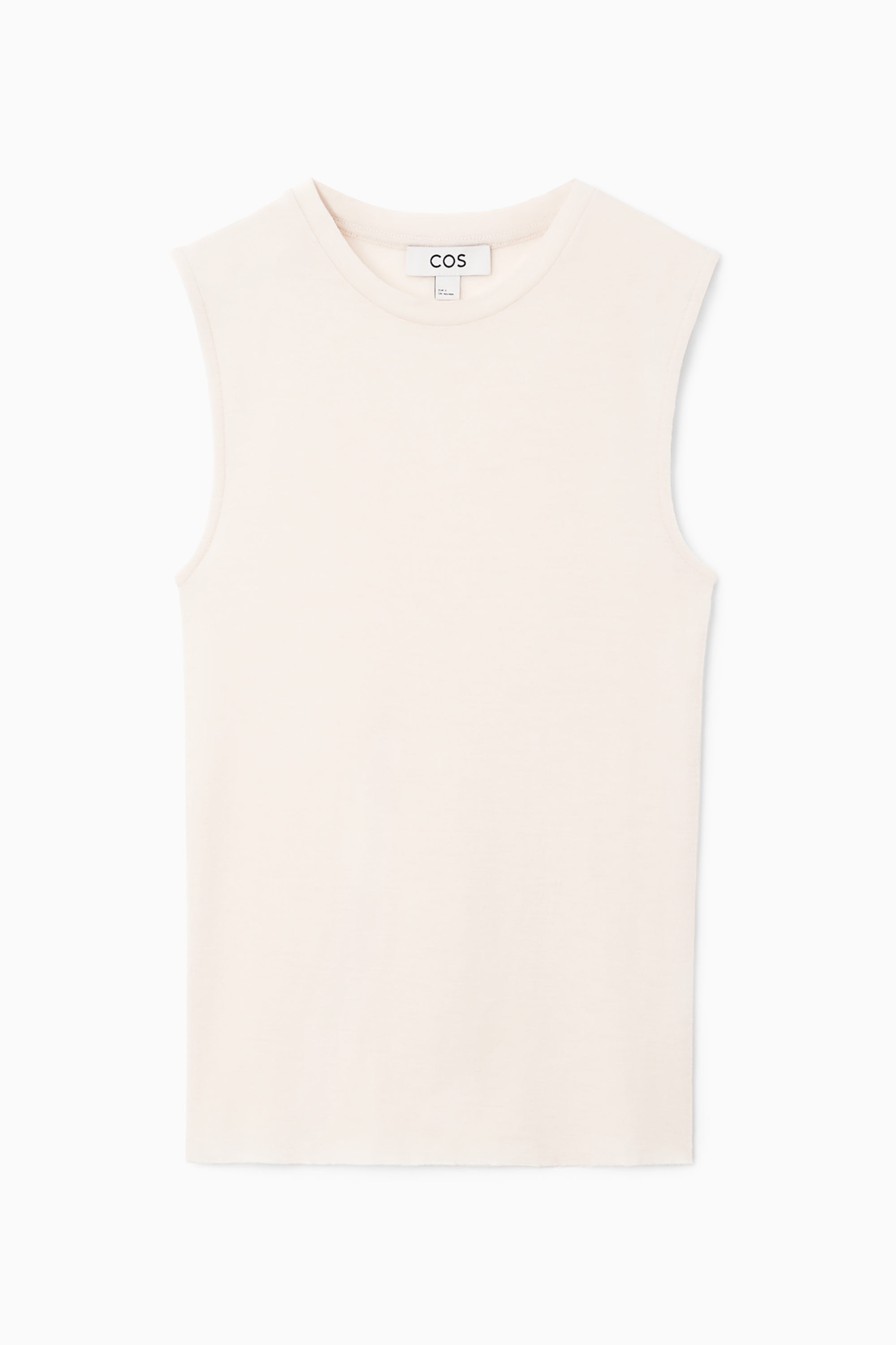 【新品未使用、定価1/3以下】Purpose Merino Tank Top MERINO WOOL-LINEN BLEND TANK TOP - DUSTY PINK | COS