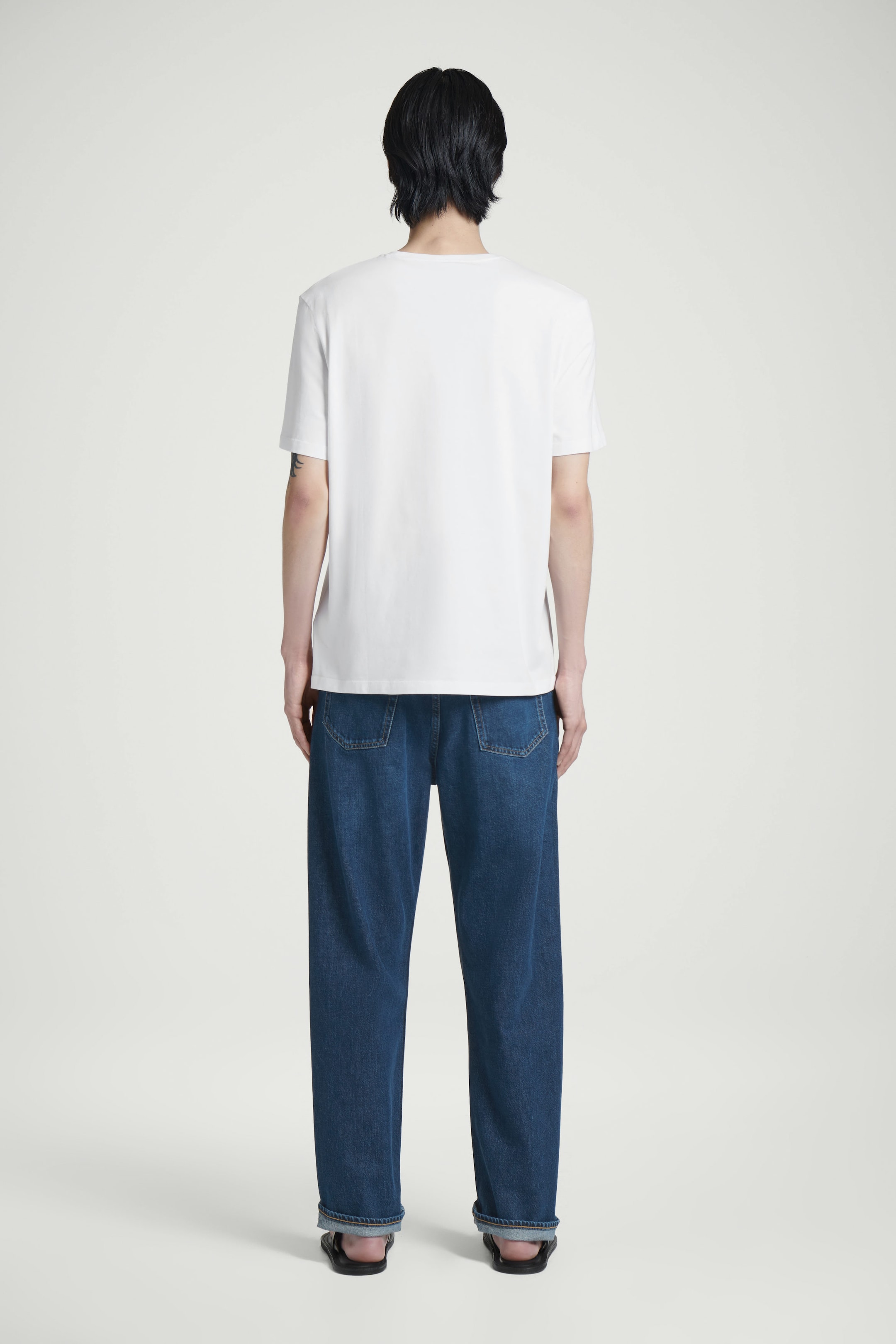 COTTON CREW-NECK T-SHIRT