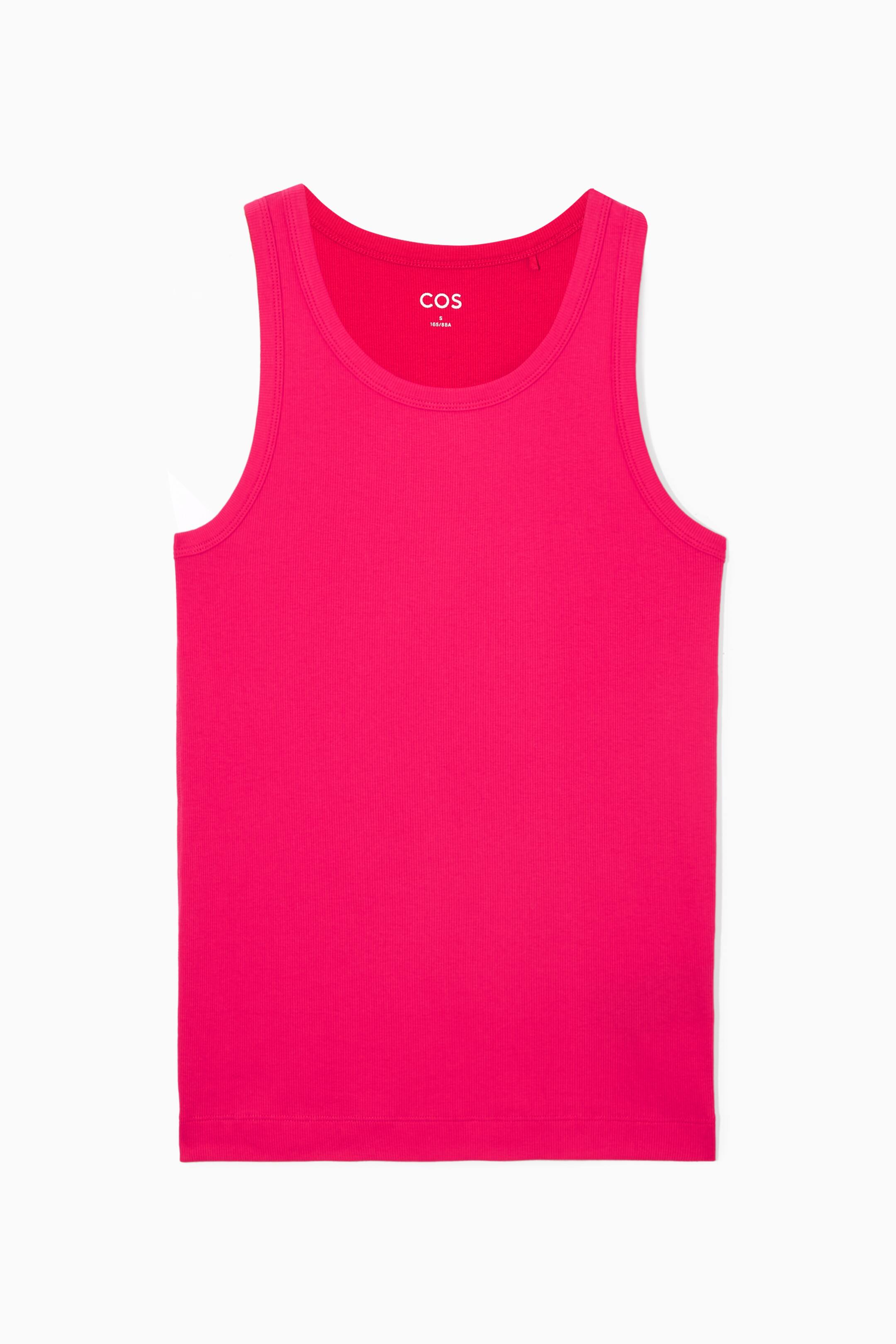 Größeres Bild ansehen: GERIPPTES TANKTOP - PINK - Ladies | H&M DE 1