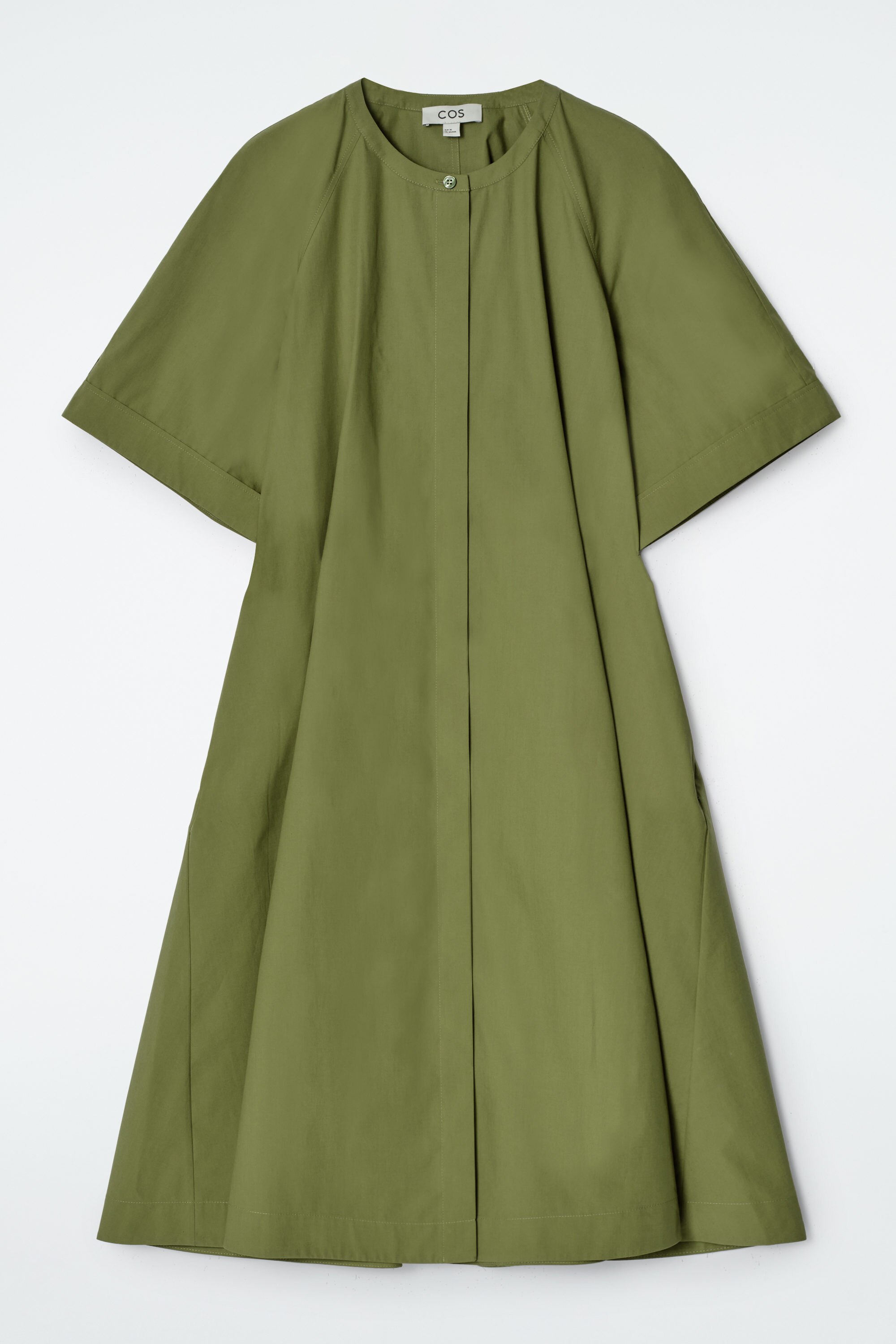 louren pintack sleeve dress ローレン M カーキ louren pintack sleeve dress ローレン M カーキ（2021 SUMMER