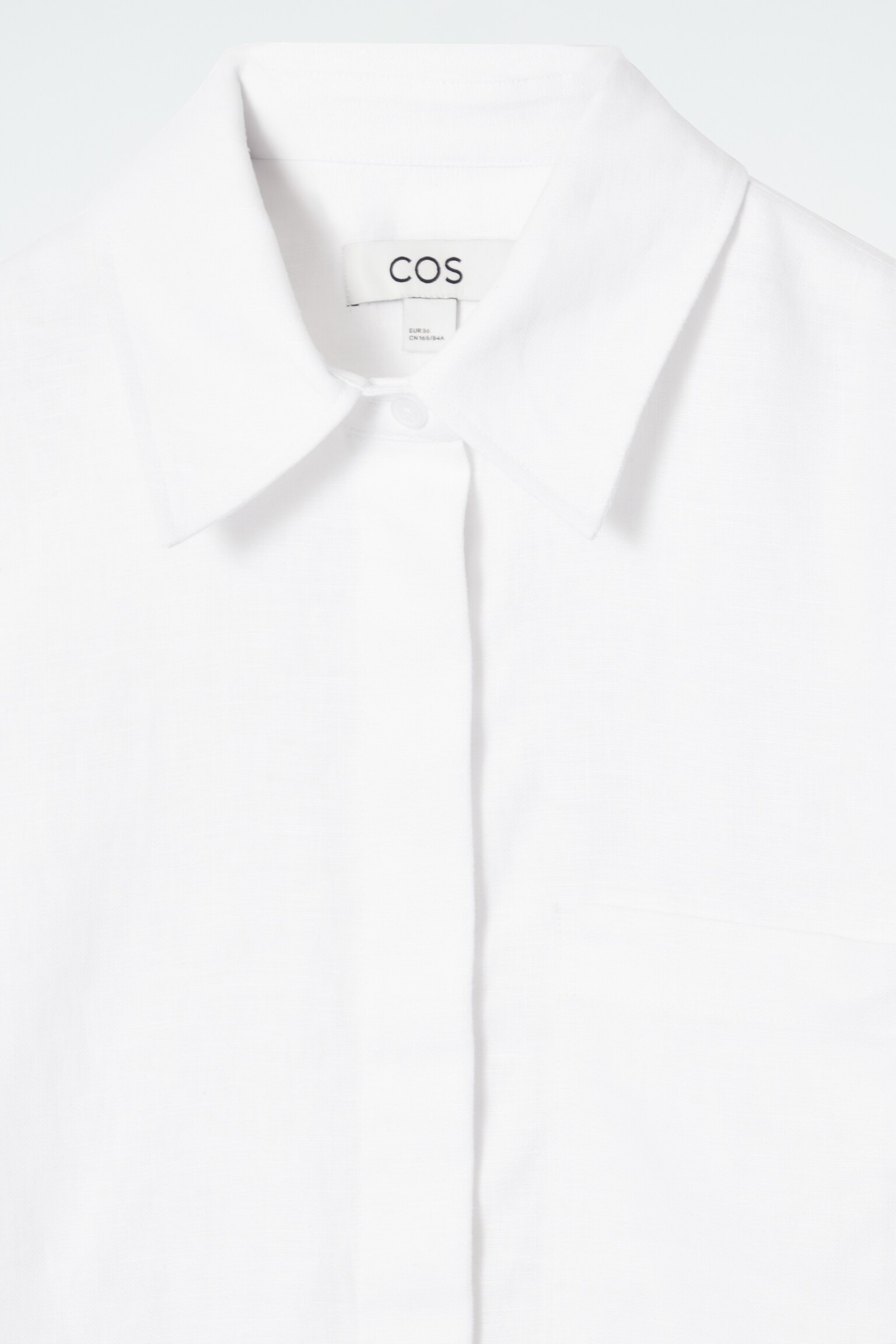 CAMISA DE LINO OVERSIZE - BLANCO/VERDE CLARO/AMARILLO MANTEQUILLA/AZUL MARINO - 6