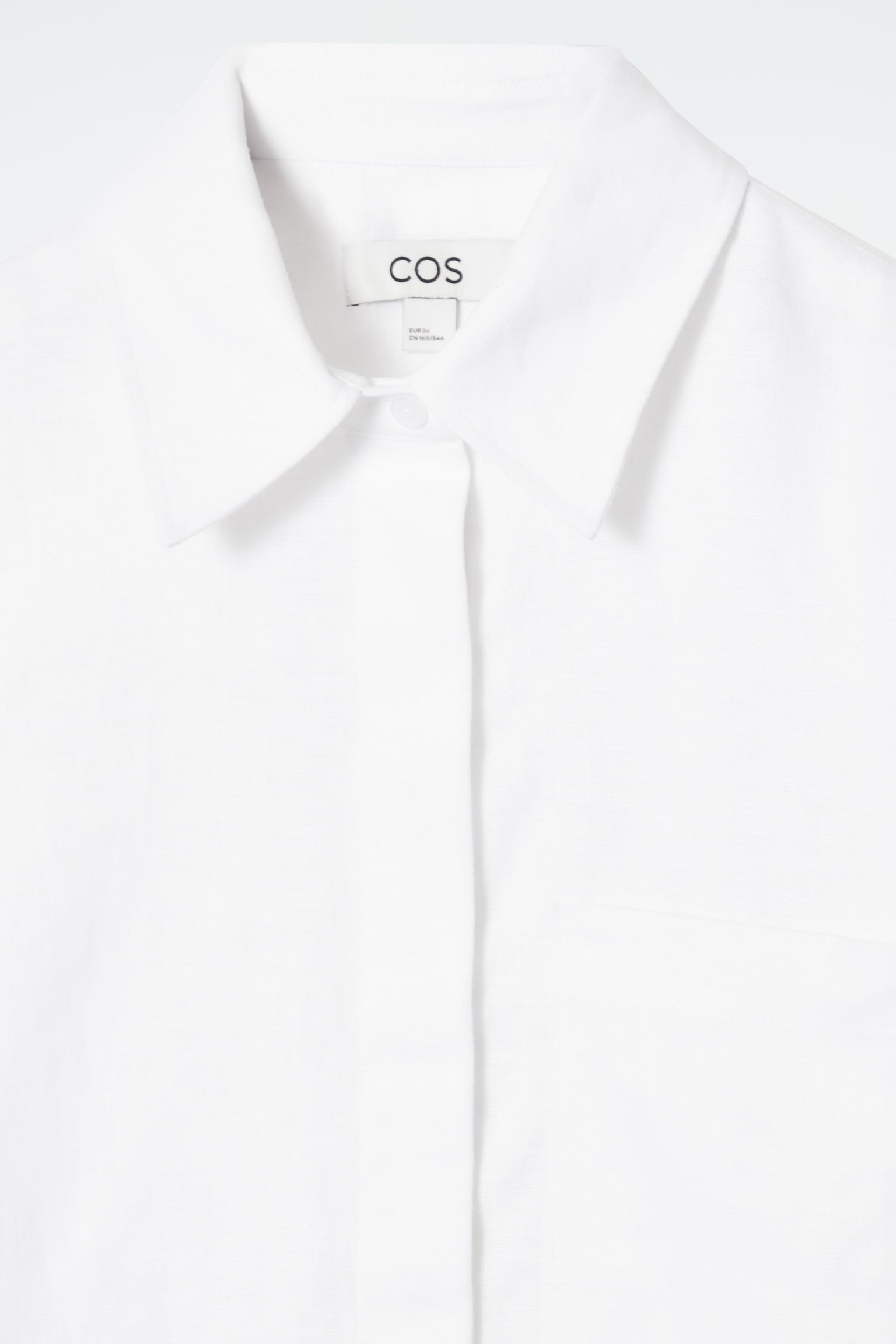CAMISA DE LINO OVERSIZE - BLANCO/VERDE CLARO/AMARILLO MANTEQUILLA/AZUL MARINO - 6