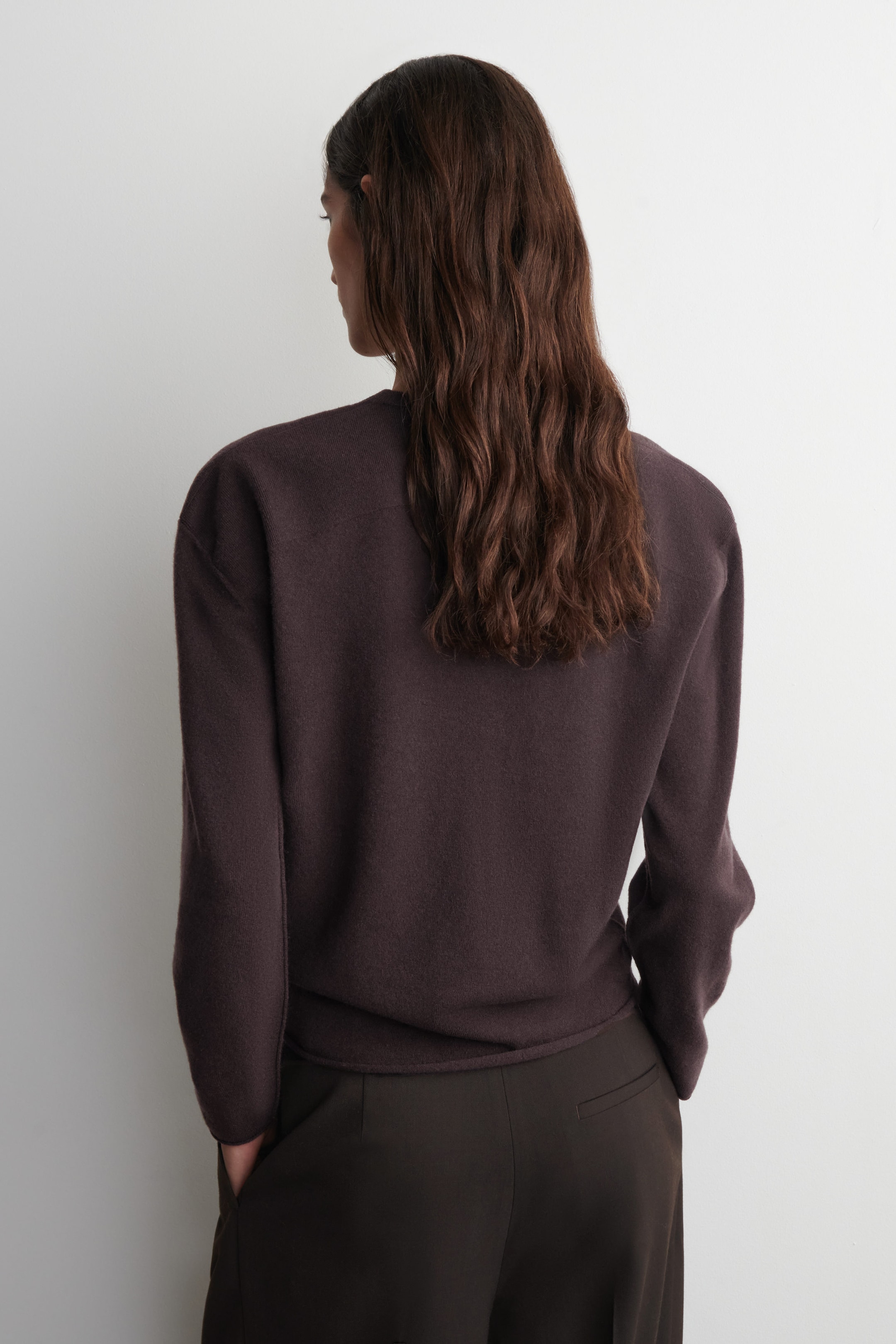 MERINO WOOL CREW-NECK SWEATER