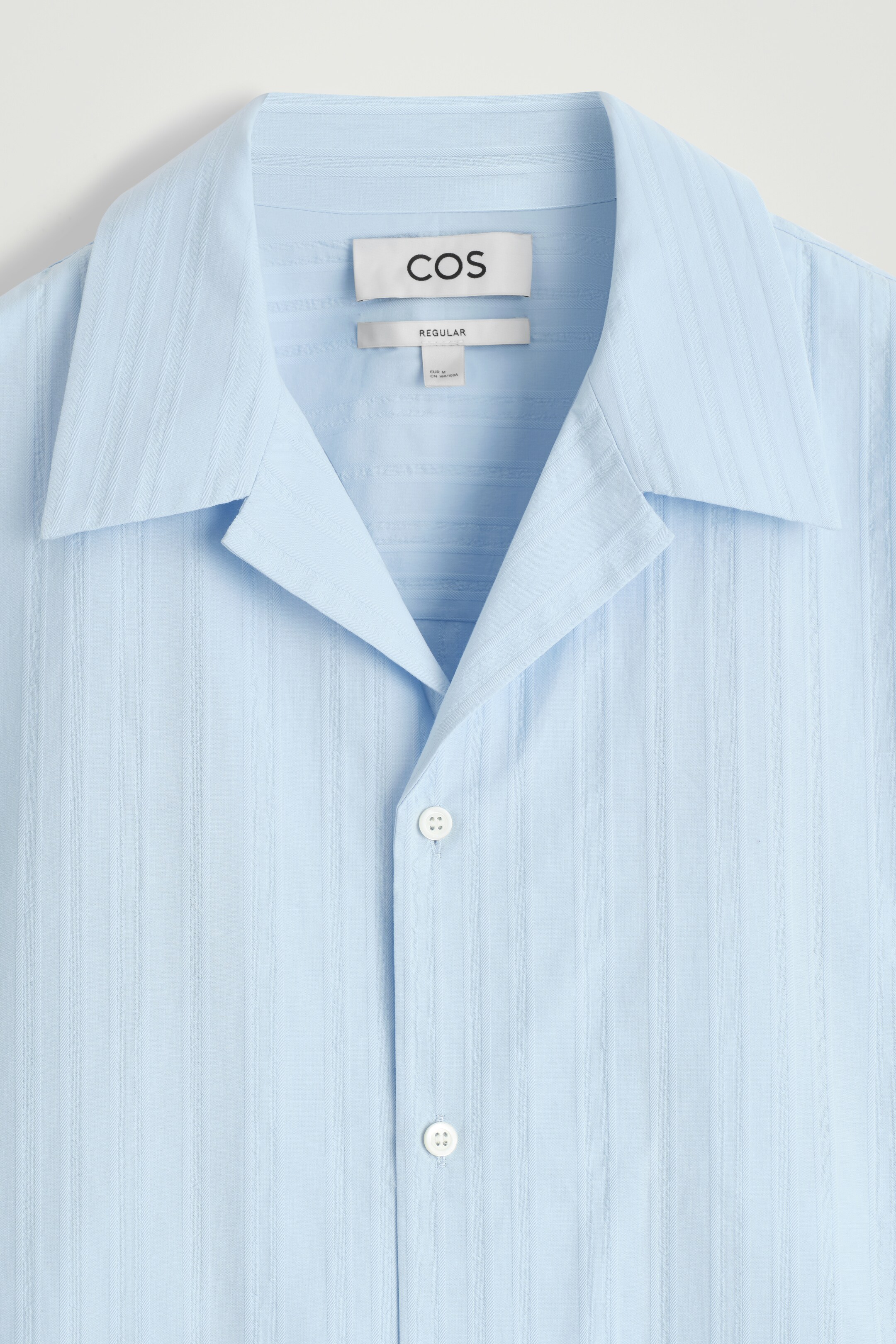 Visualizza immagine più grande: CAMICIA CON COLLETTO APERTO - AZZURRO - UOMO | H&M IT 9