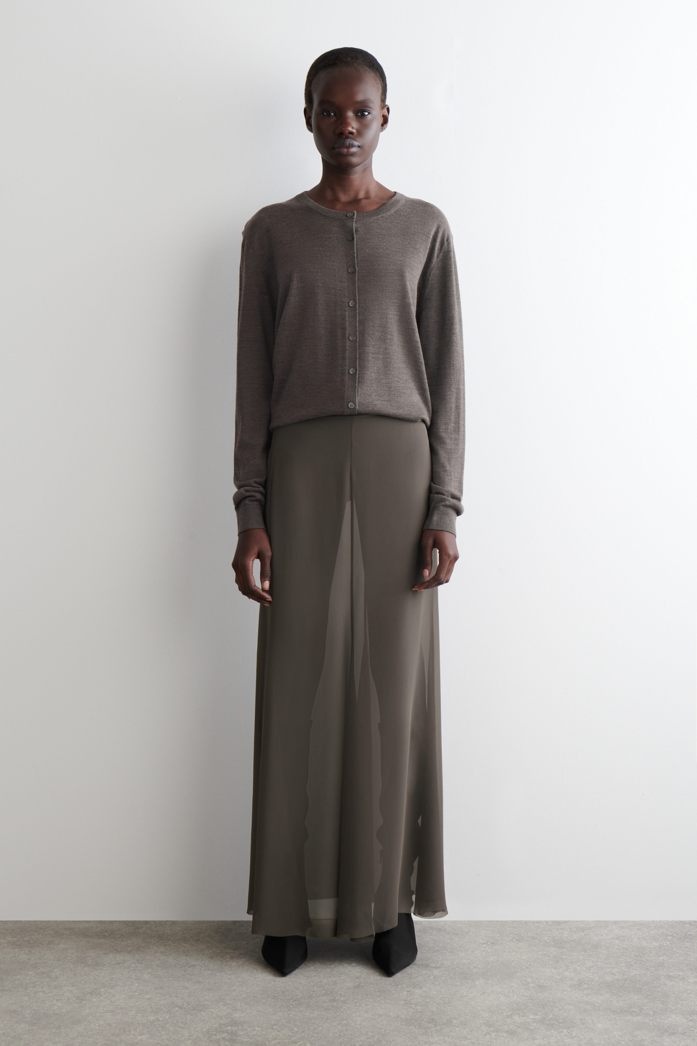 Lig. sheer volume skirt Sサイズ 新品 sheer volume skirt | Lig.