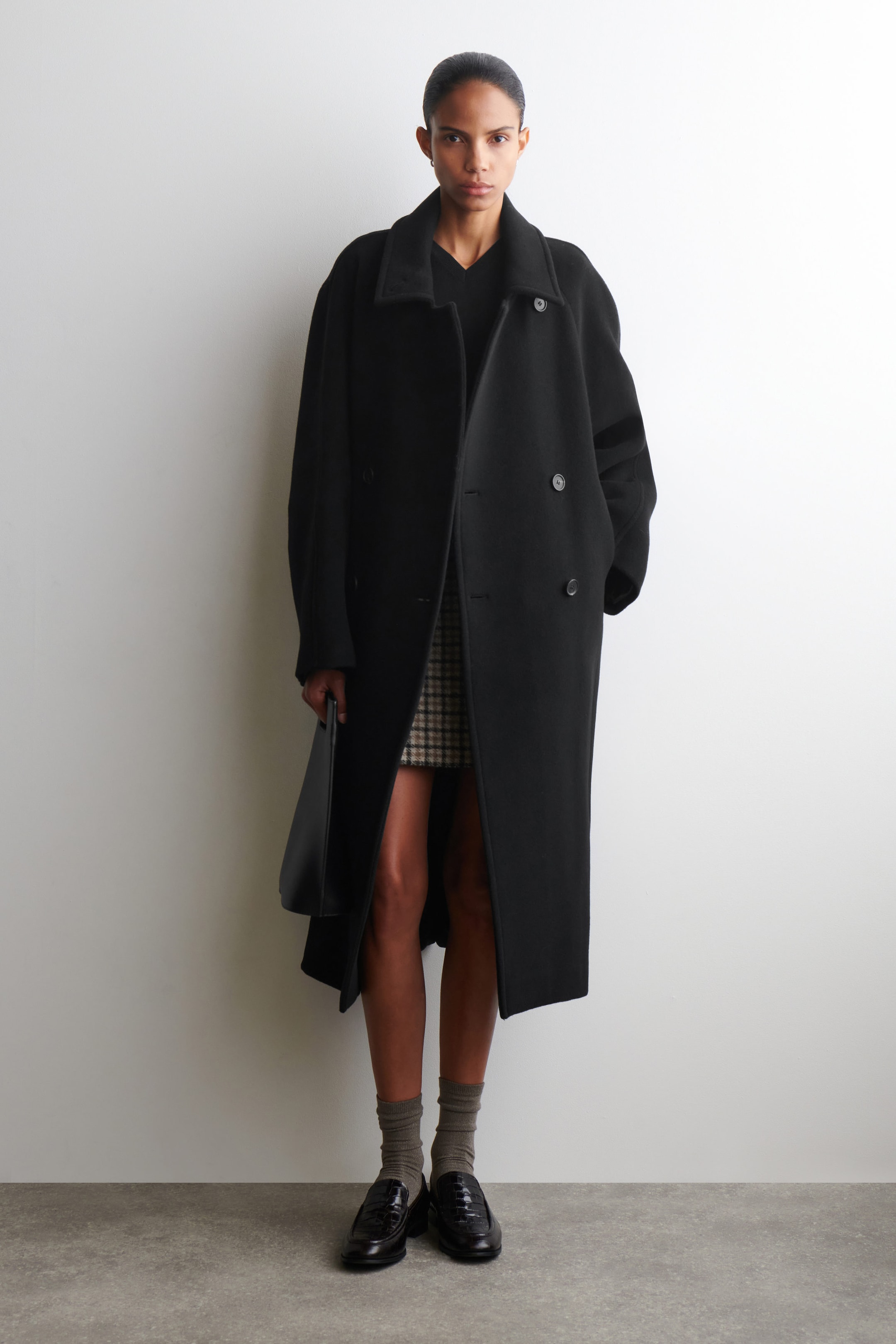 CHAUSSETTES BRILLANTES EN LAINE FINE