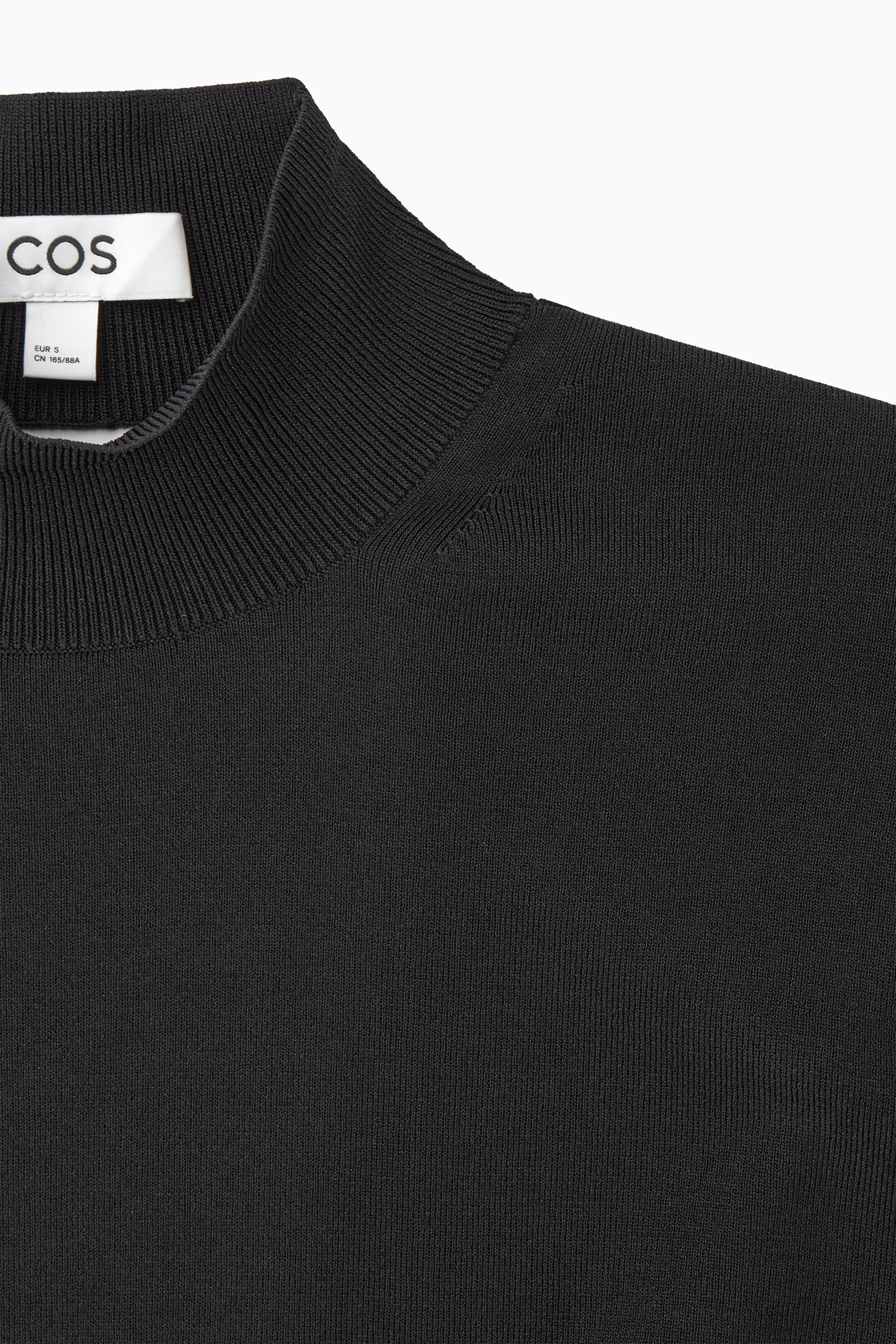View larger image: BACKLESS KNITTED TURTLENECK JUMPSUIT - BLACK - Ladies | H&M GB 2