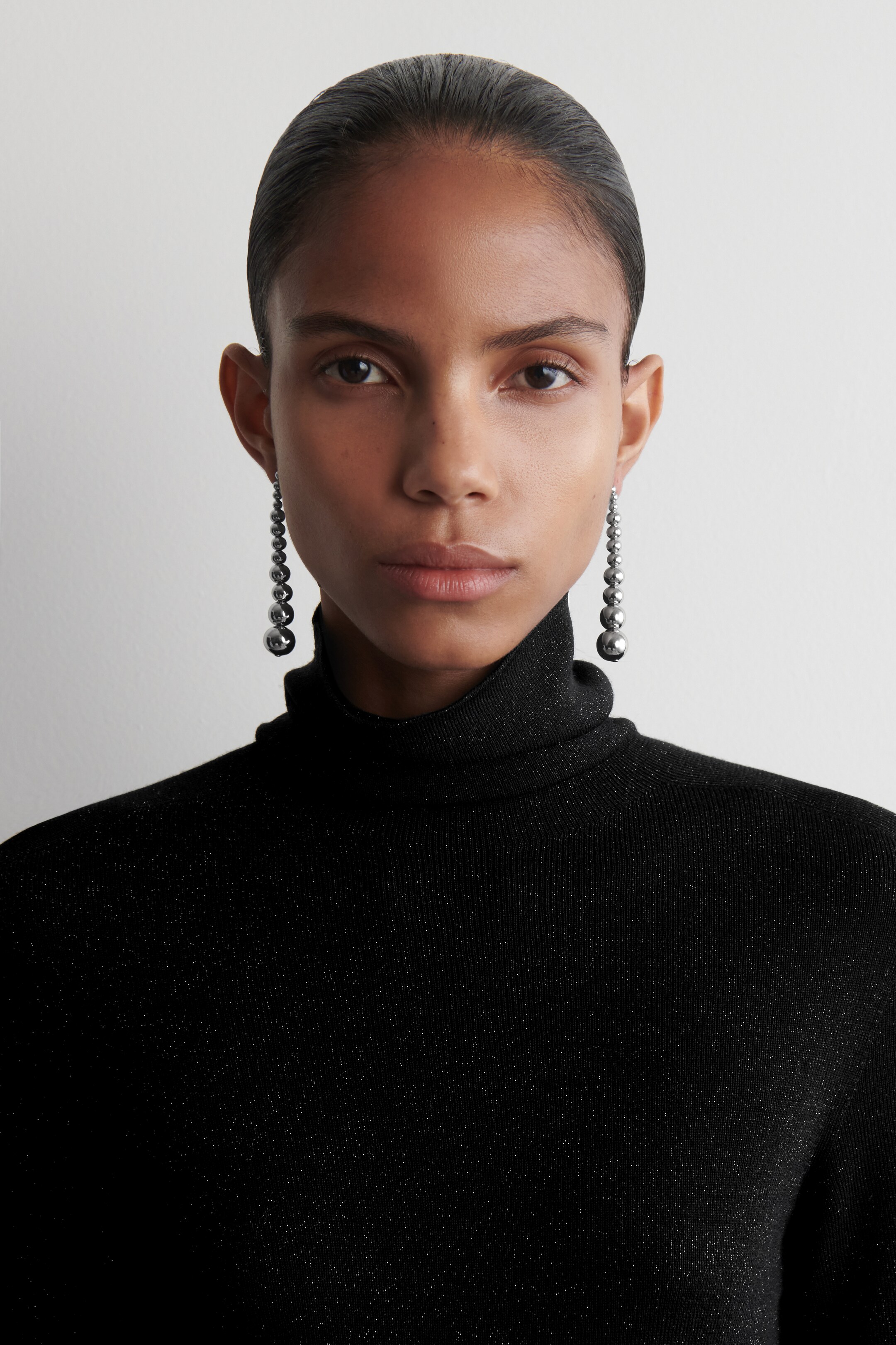 Agrandir l'image: DROPLET EARRINGS - ARGENTÉ - FEMME | H&M CH 1