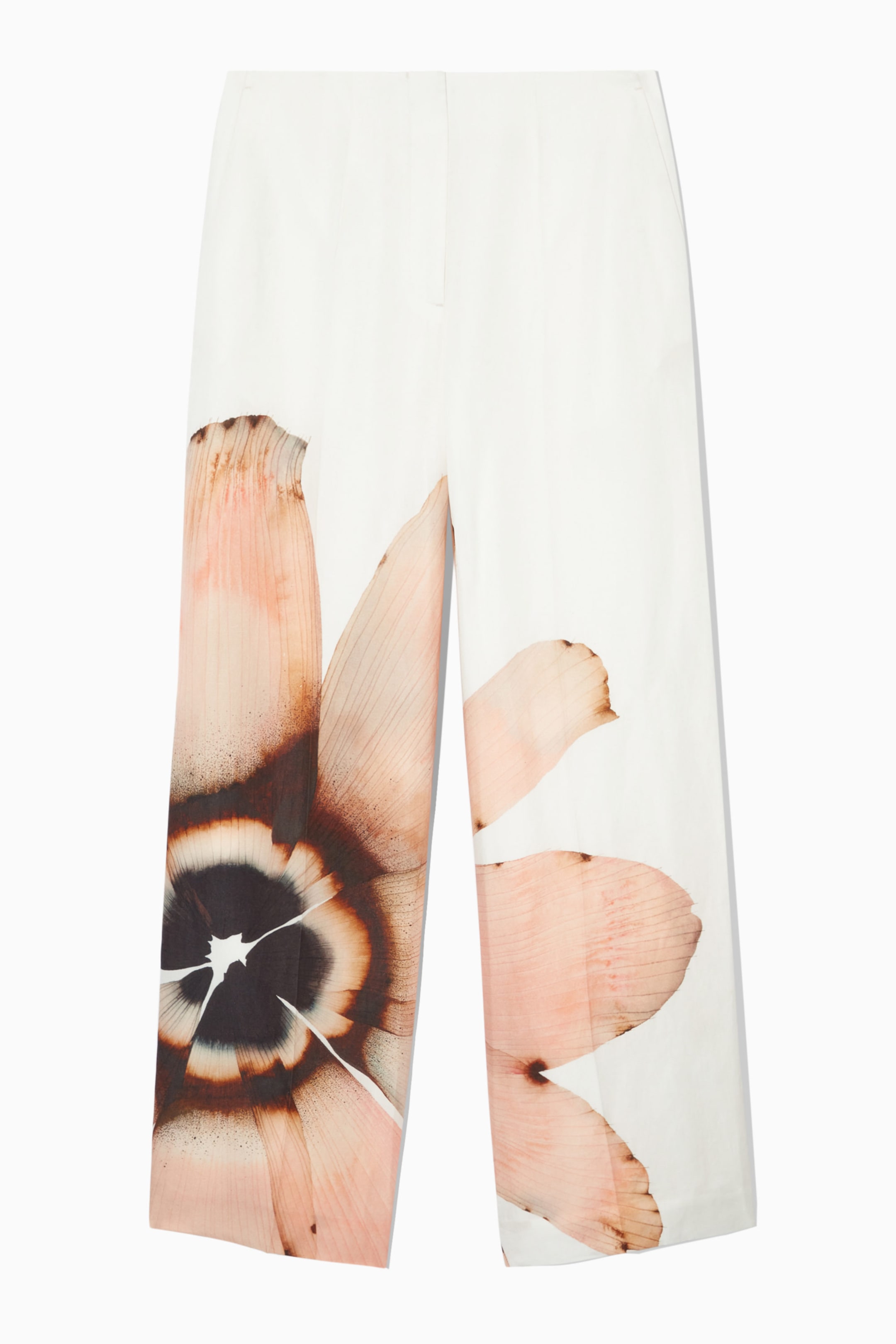 PANTALON LARGE IMPRIMÉ FLORAL