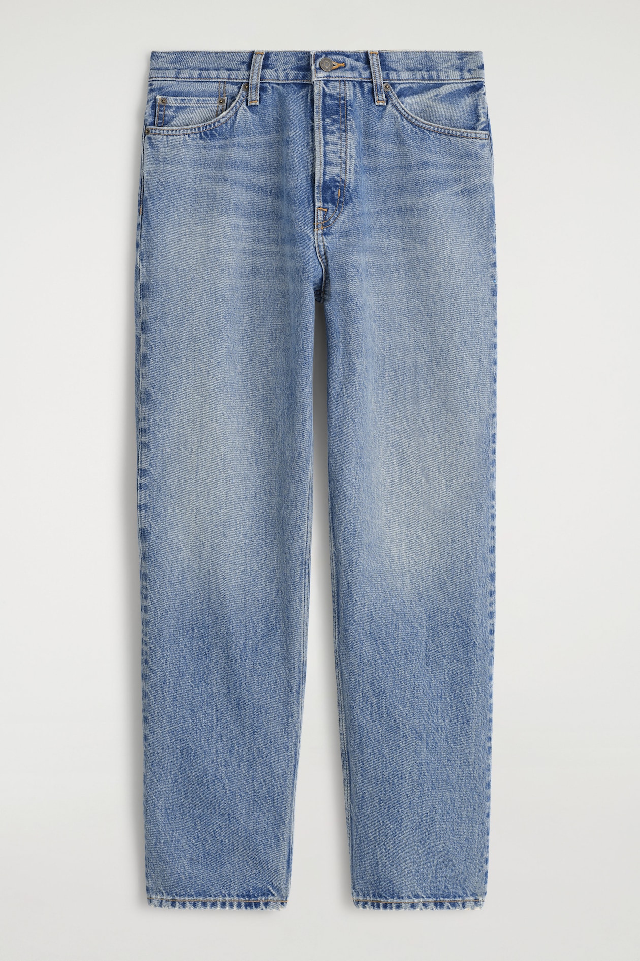 SIGNATURE REGULAR-FIT STRAIGHT-LEG JEANS