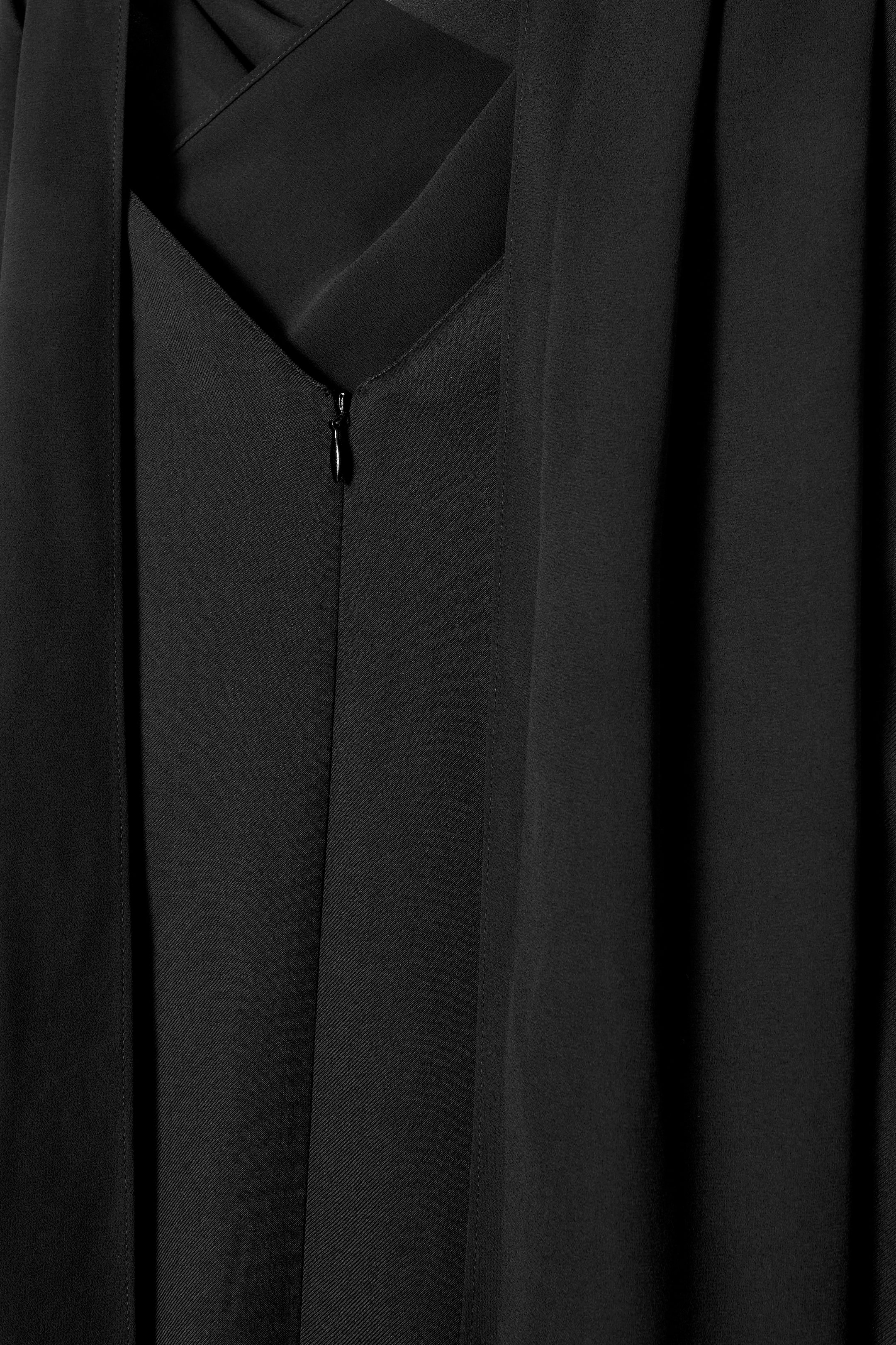 View larger image: LAYERED WOOL DRESS - BLACK - Ladies | H&M GB 7