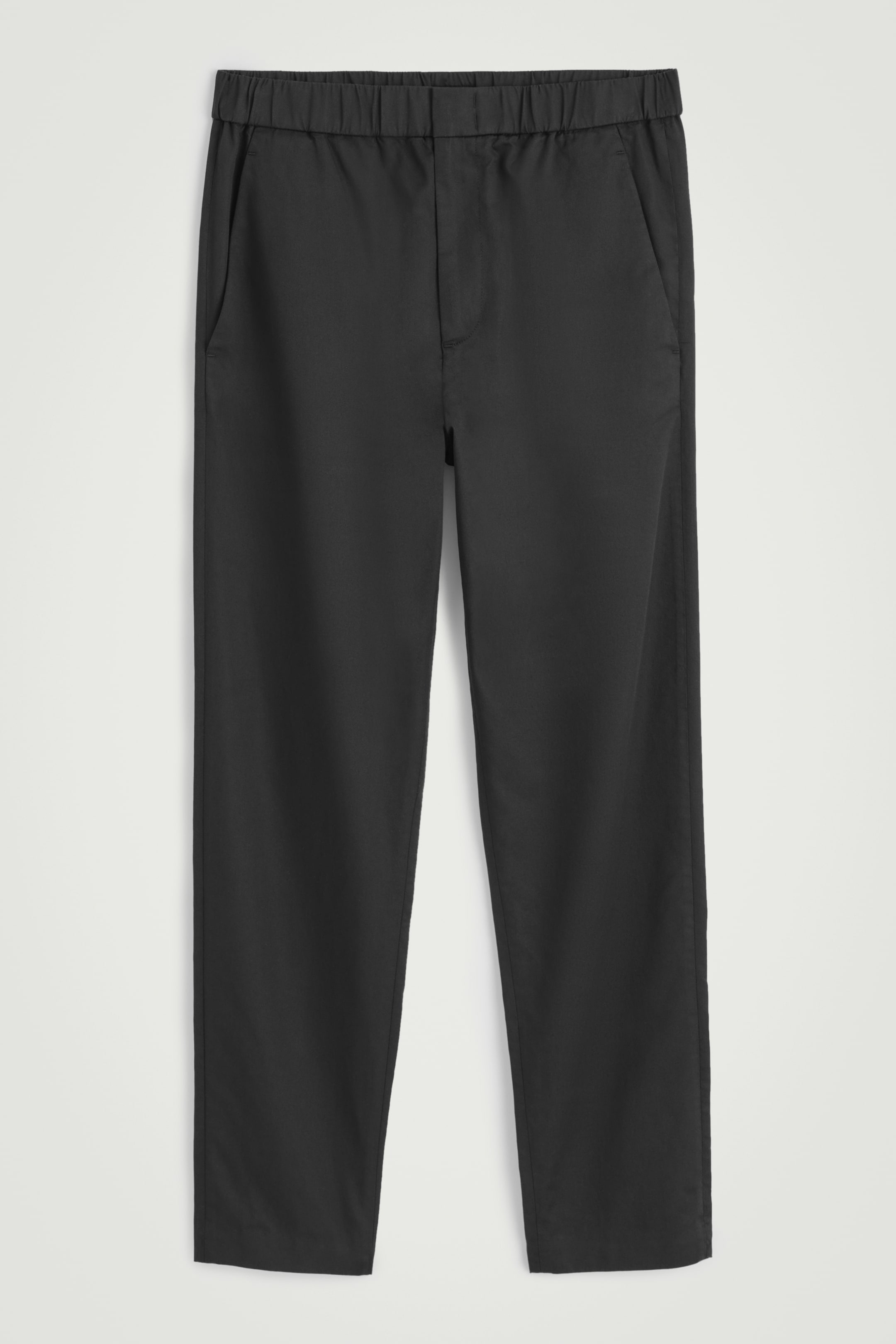 Größeres Bild anzeigen: HOSE AUS TWILL MIT SCHMAL ZULAUFENDEM BEIN - SCHWARZ - Men | H&M AT 5
