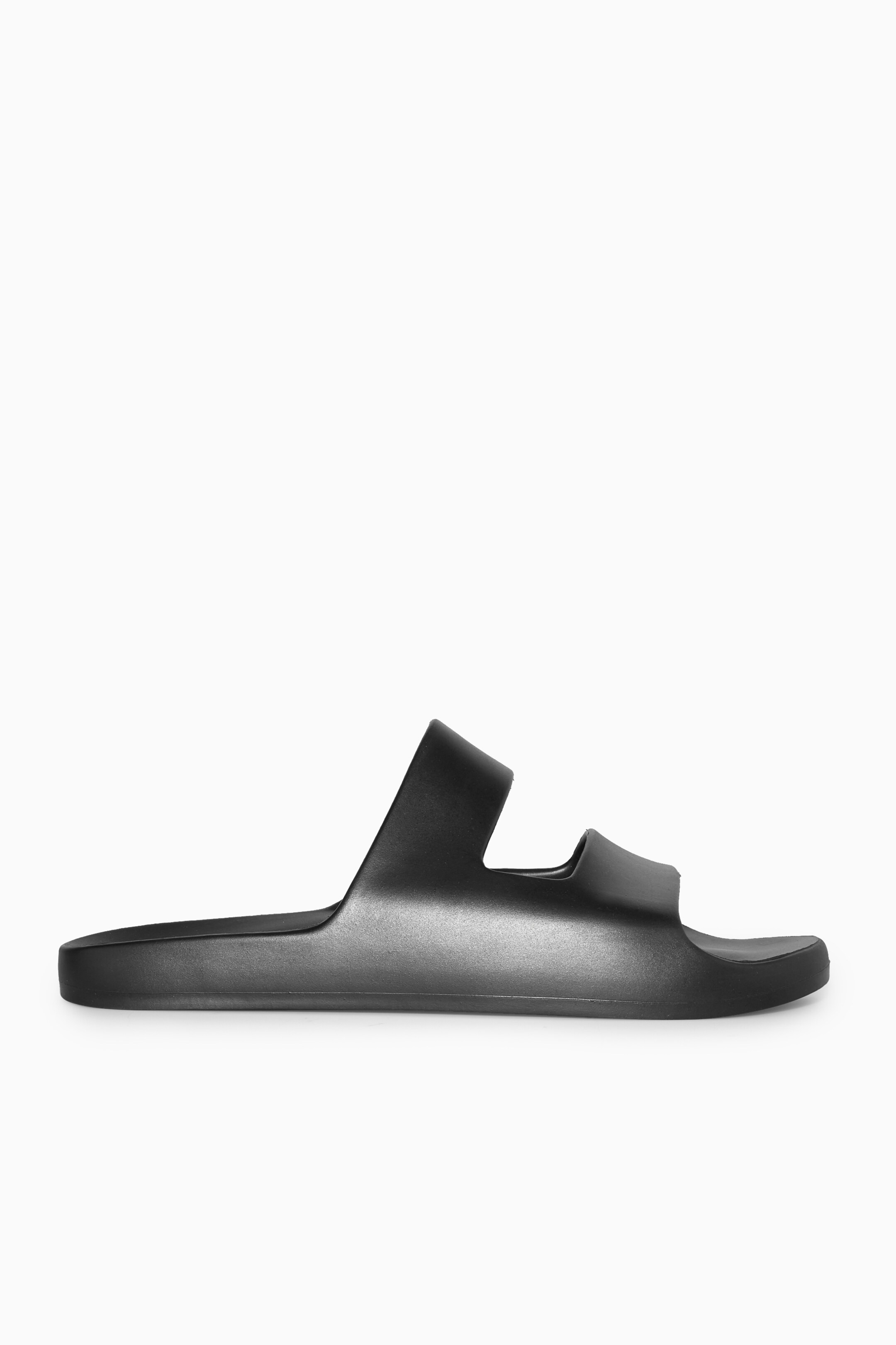 Visa större bild: SANDALER I GUMMI MED DUBBLA SPÄNNEN - SVART - HERR | H&M FI 1