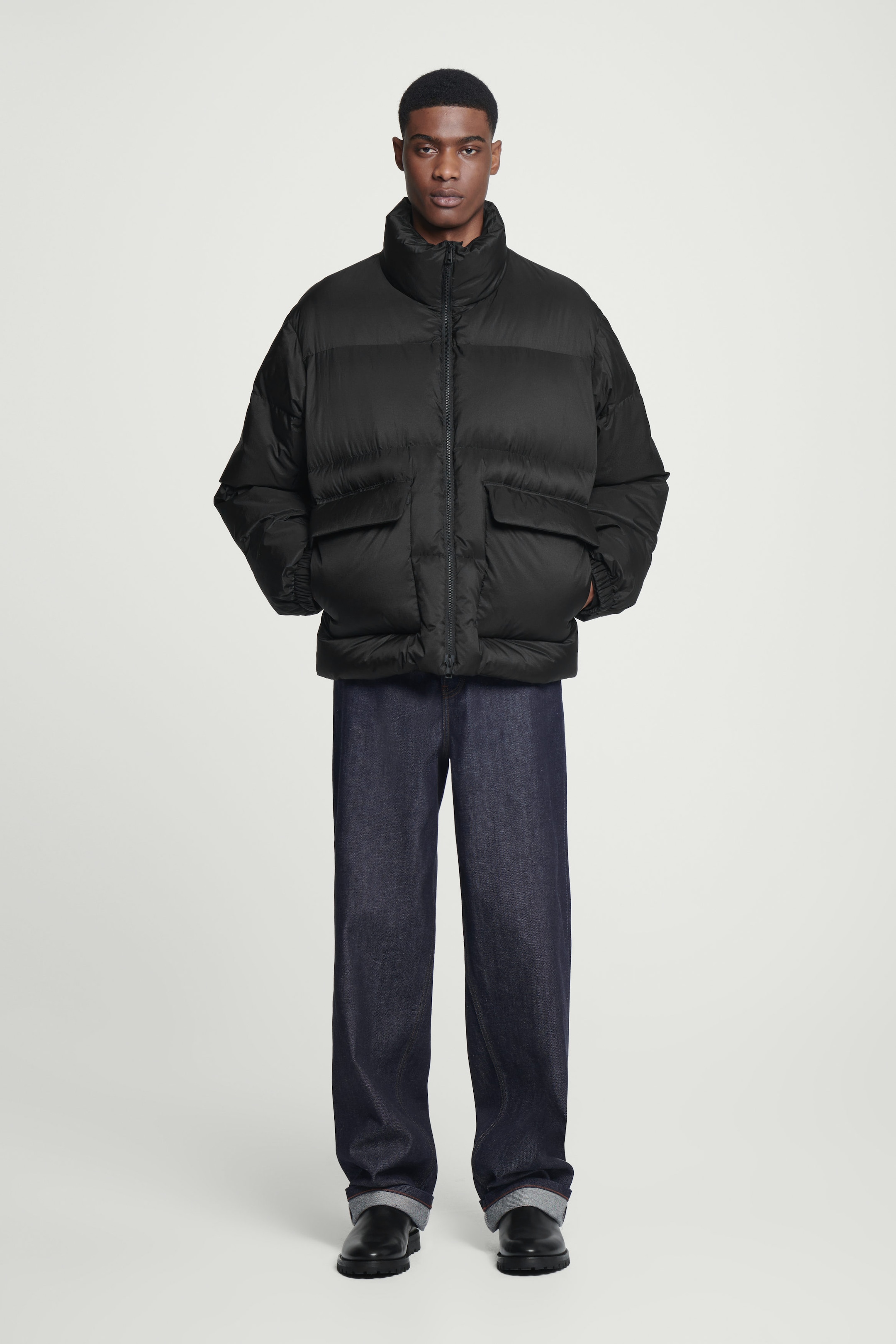 DOWN-FILLED PUFFER JACKET