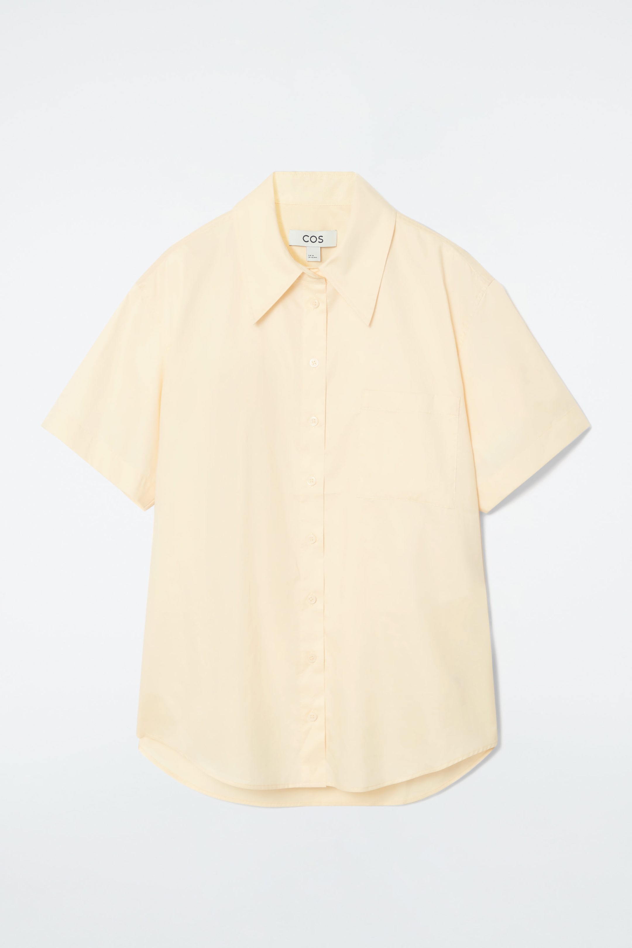 RELAXED SHORT-SLEEVED COTTON SHIRT