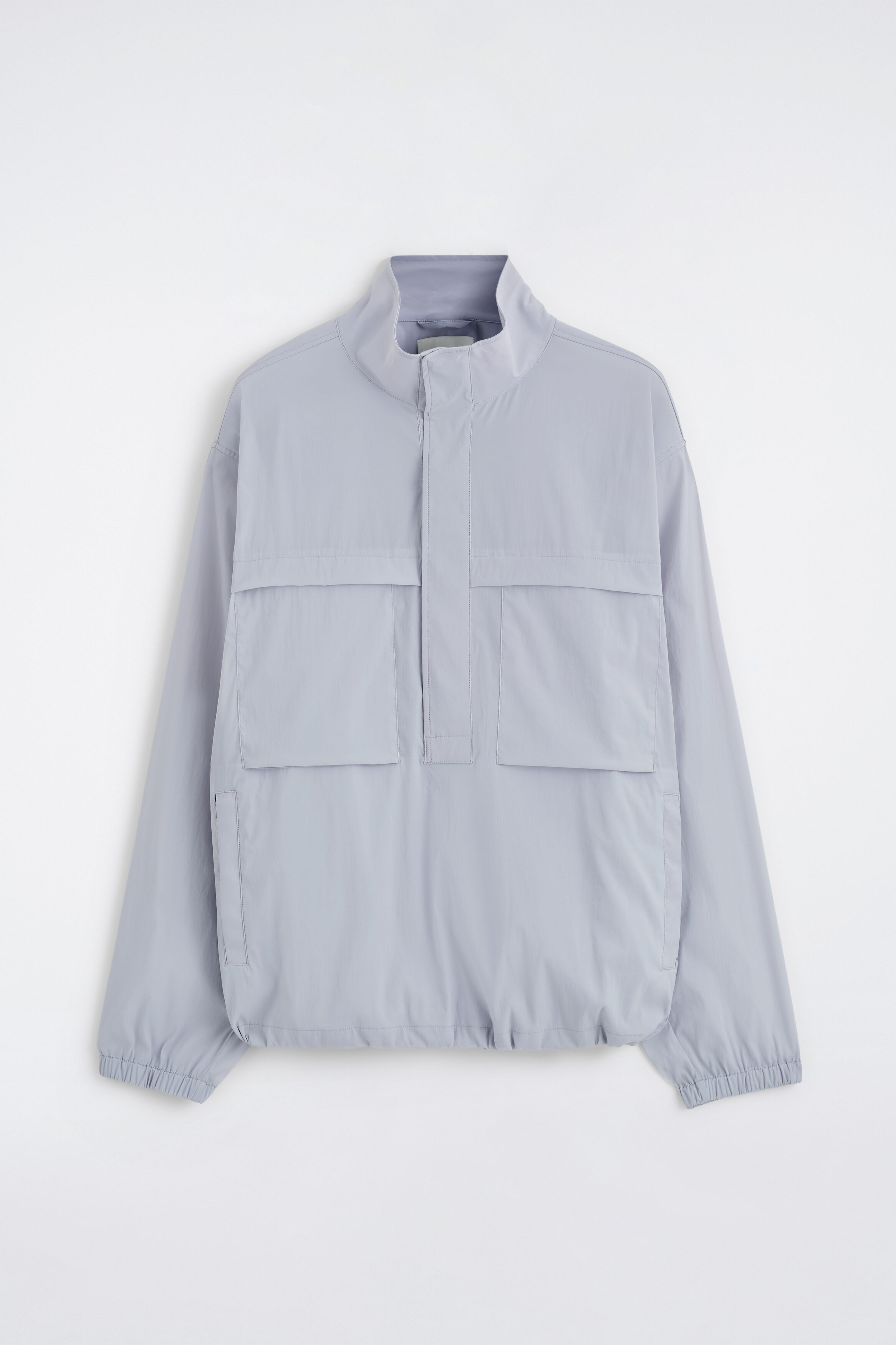 OVERSIZED WATER-RESISTANT ANORAK JACKET - LIGHT BLUE | COS US
