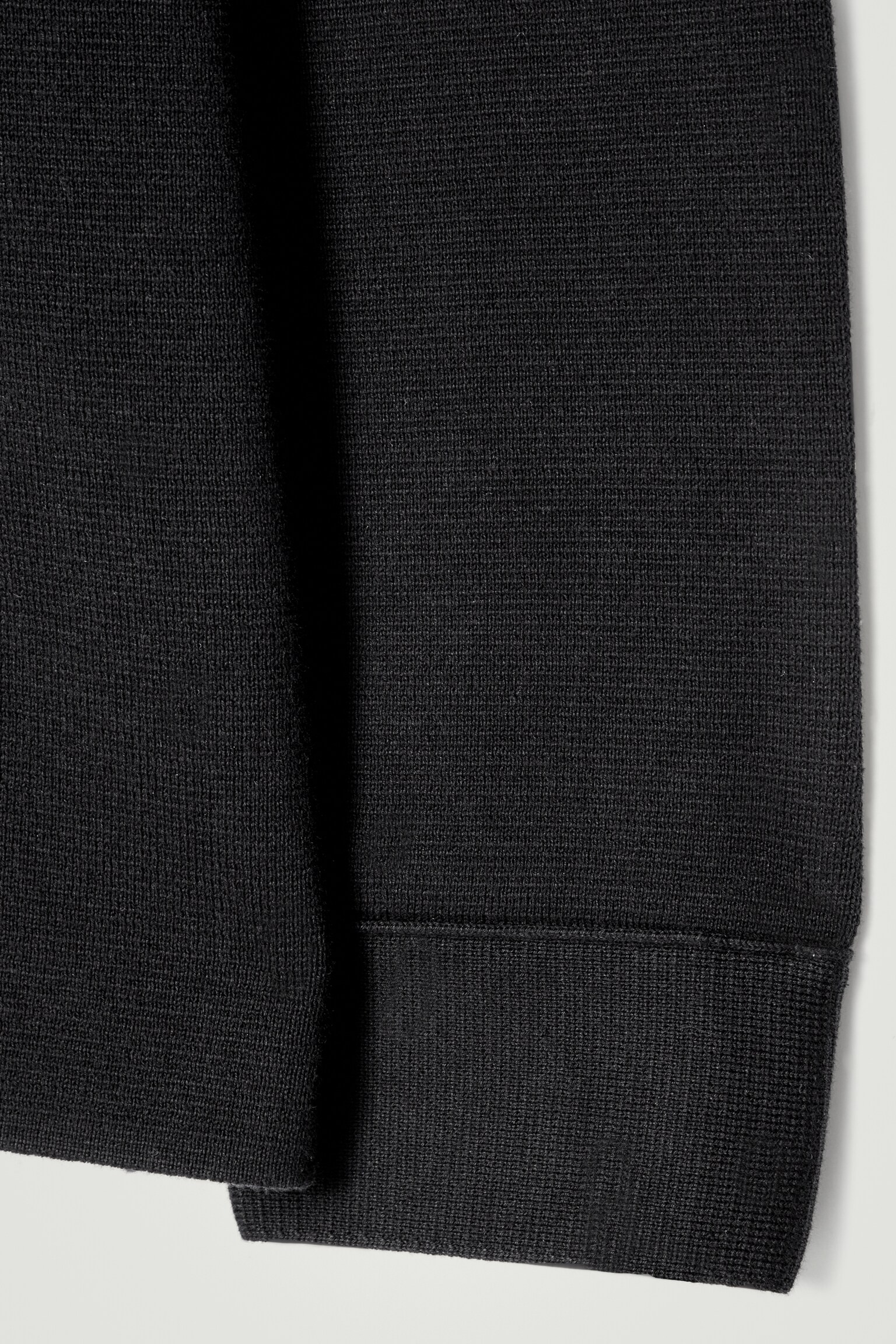 CHEMISE EN MAILLE MILANO DE COTON - NOIR - 4