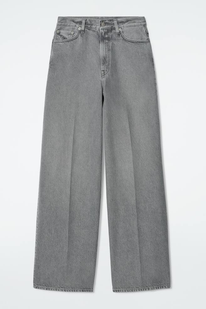 TIDE WIDE-LEG JEANS - GREY/DUSTY BLUE/WASHED BLACK - 1