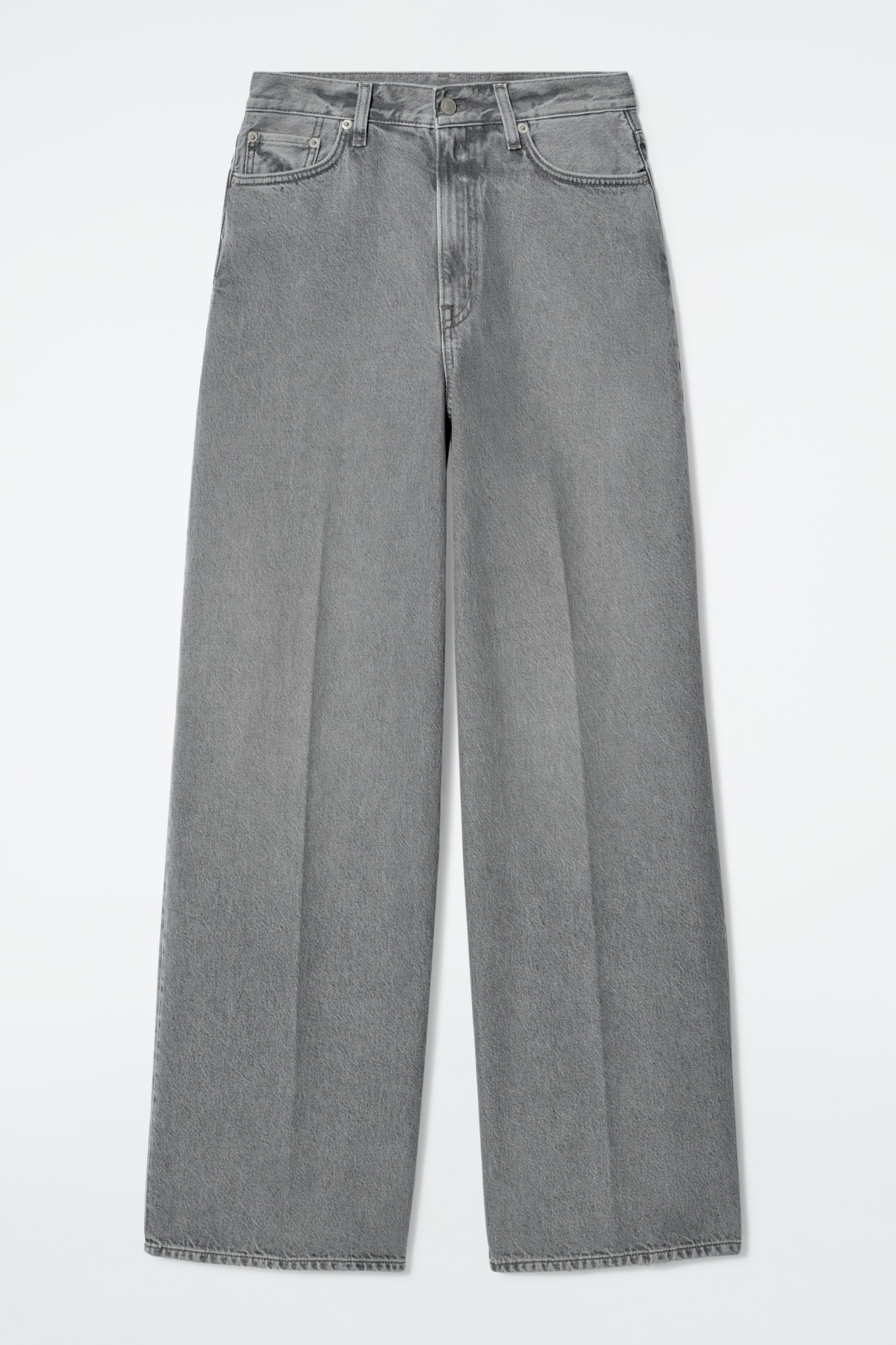 Grotere afbeelding bekijken: TIDE WIDE-LEG JEANS - GRIJS - DAMES | H&M NL 5
