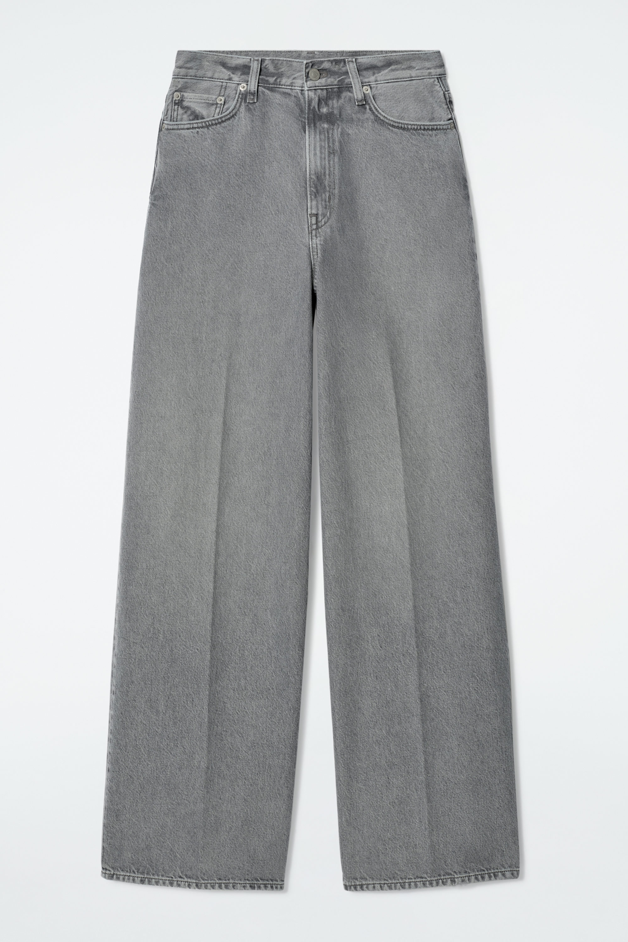 パンツ COS WIDE-LEG HIGH-RISE JEANS 28 TIDE WIDE-LEG JEANS - GRAY | COS