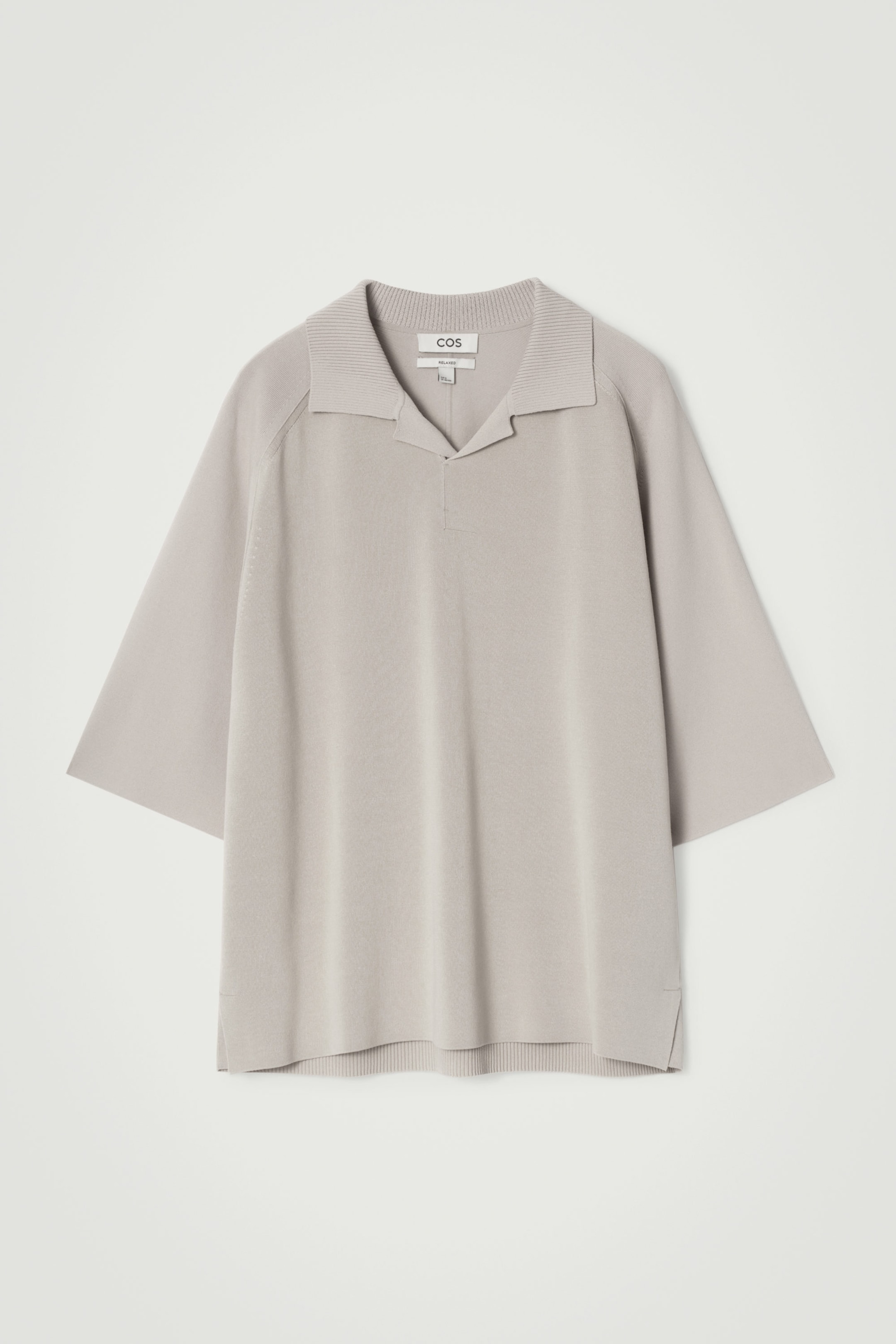 COLOUR-BLOCK DOUBLE-FACED POLO SHIRT