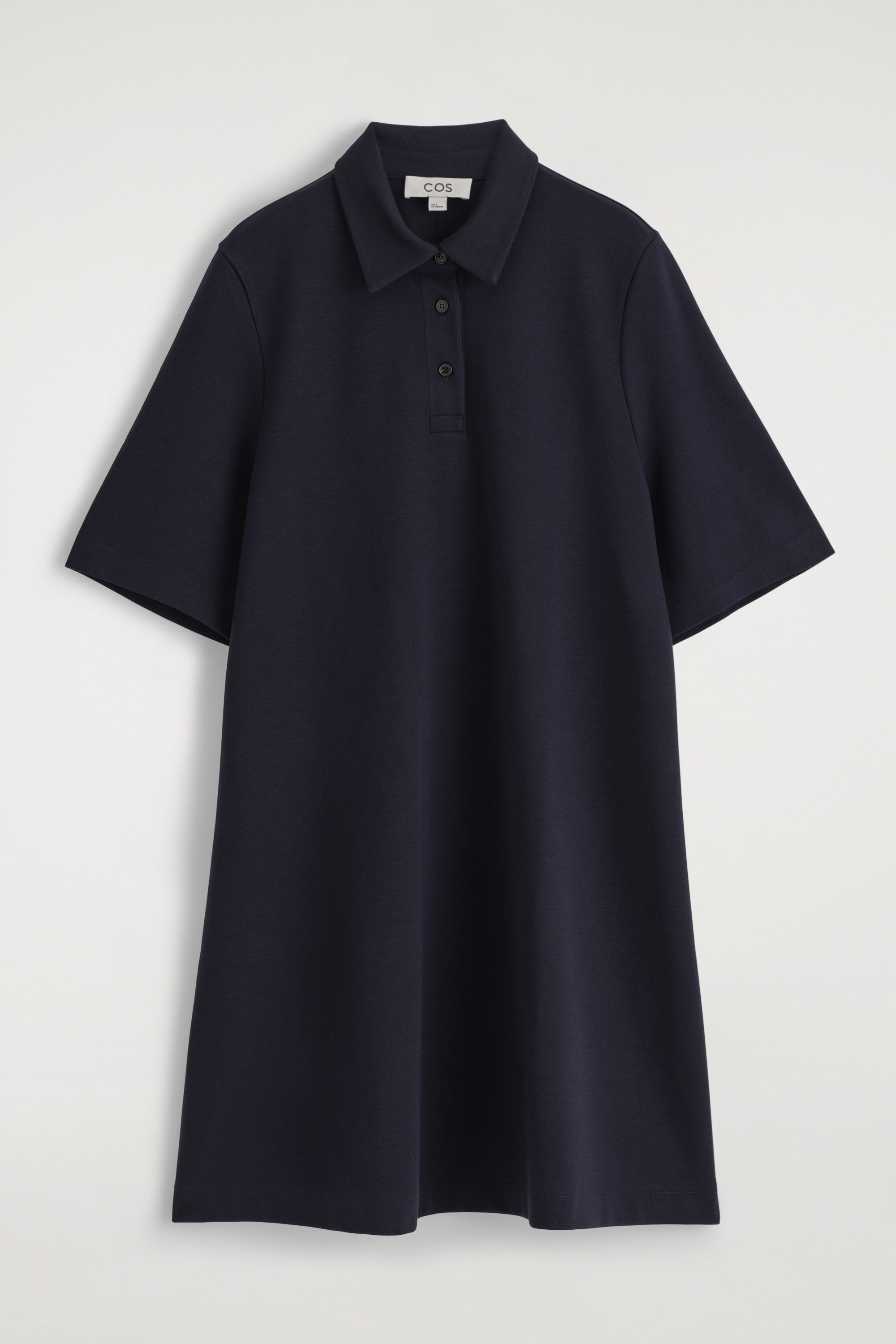 COS Contrast Silk Panel Shirt - ShopStyle Tops