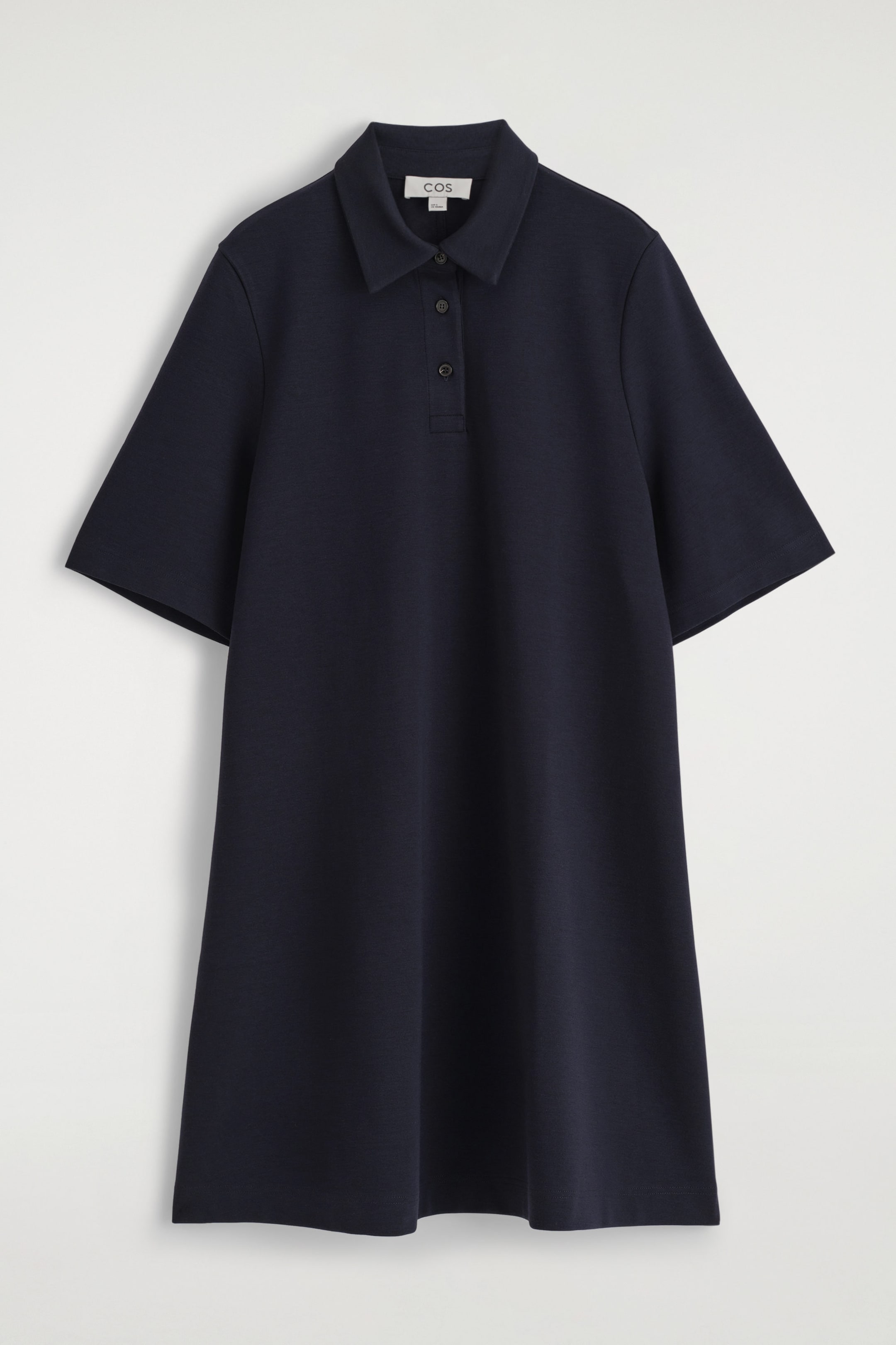 JERSEY POLO MINI DRESS