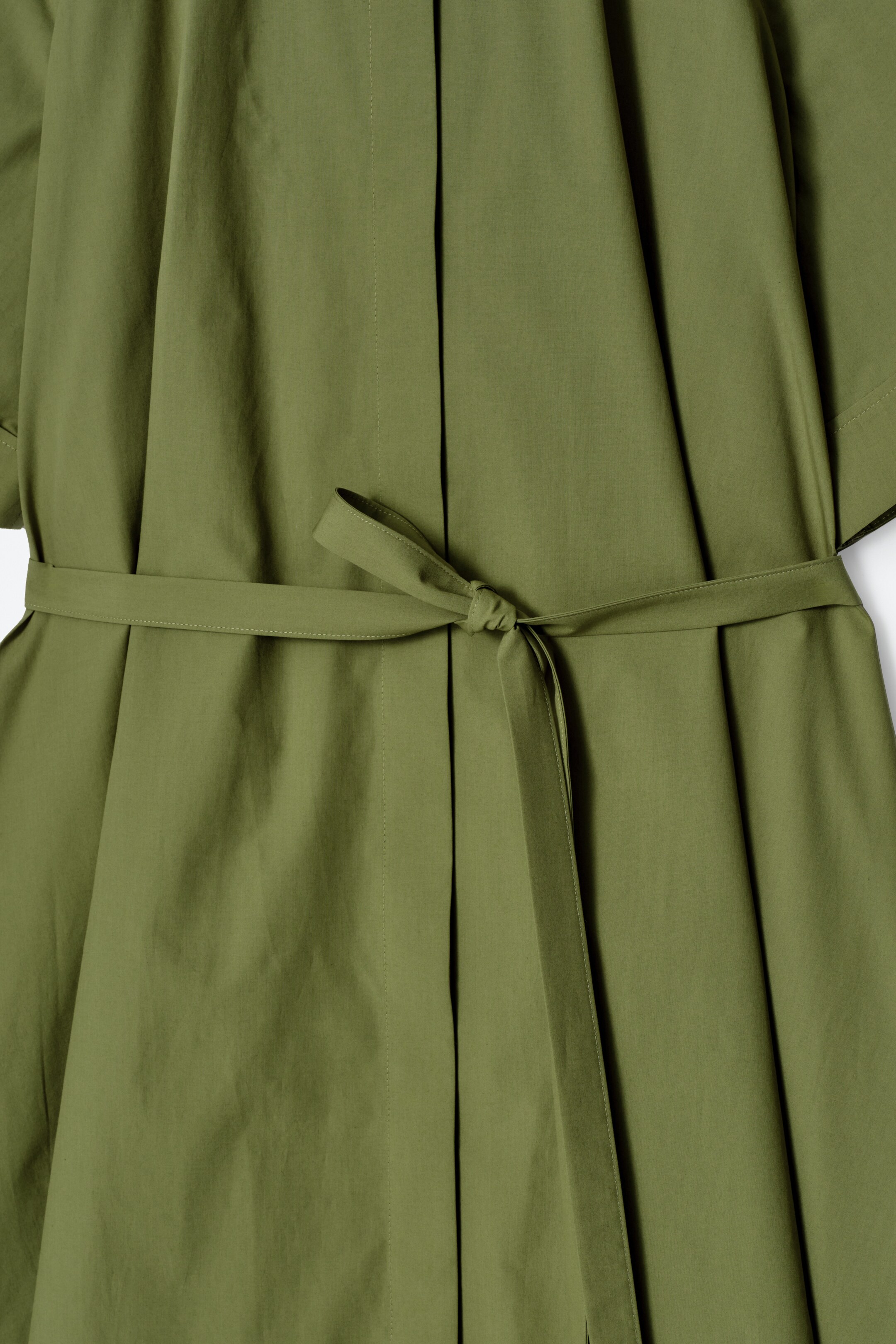 Agrandir l'image: ROBE MIDI À MANCHES RAGLAN EN COTON - KAKI - FEMME | H&M CH 7