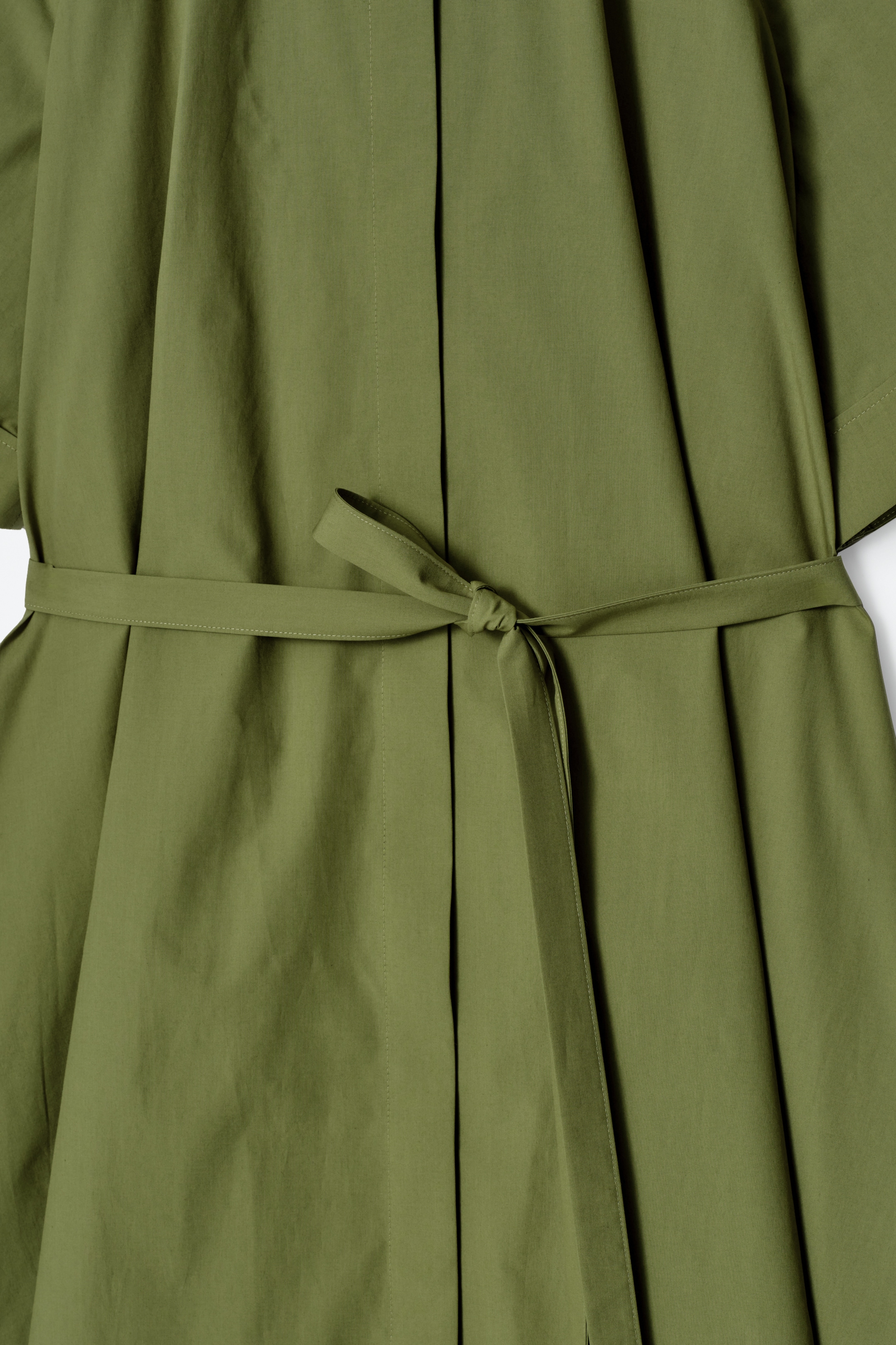 Visa större bild: MIDIKLÄNNING I BOMULL MED RAGLANÄRM - KHAKI - DAM | H&M SE 7