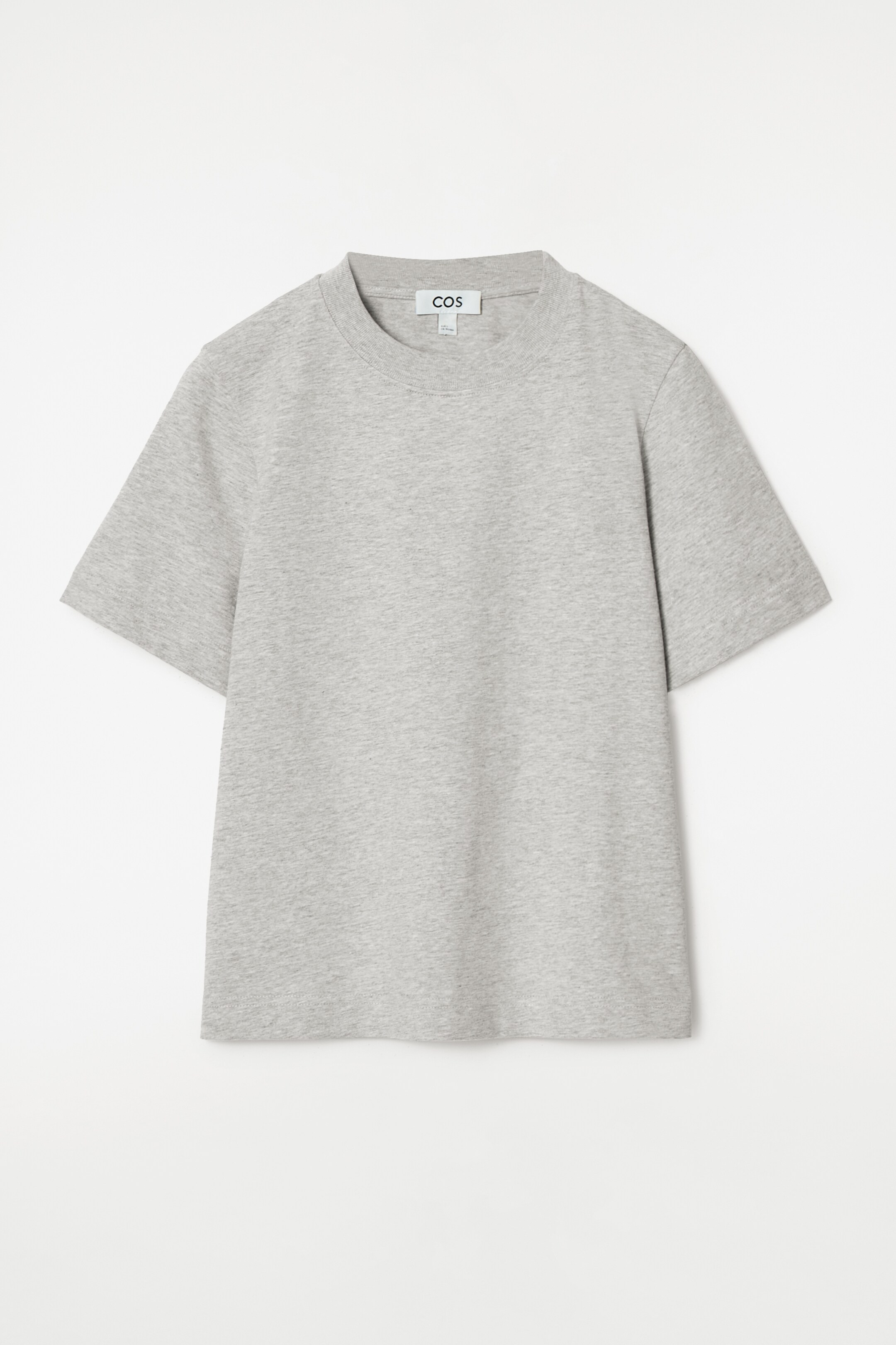 Vezi imaginea mai mare: Tricou clasic cu croială dreaptă - GRI MELANJ - FEMEI | H&M RO 4