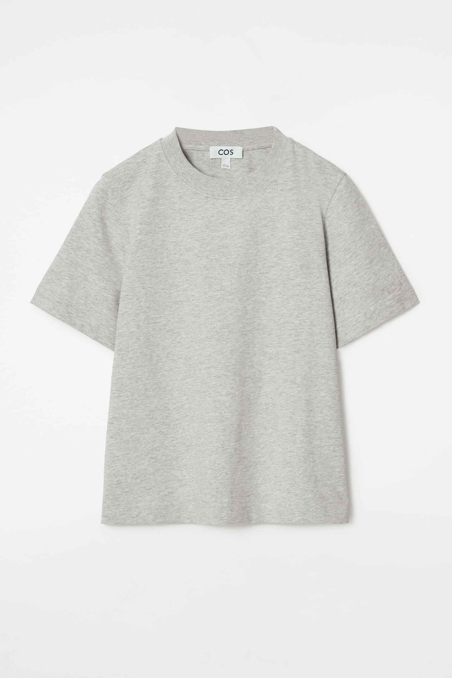 CLEAN CUT REGULAR T-SHIRT - GREY MARL/black/WHITE/NAVY/LIGHT BEIGE/CHARCOAL MÉLANGE/WHITE / BLACK/PINK / NAVY/KHAKI/NAVY / WHITE / STRIPED/ORANGE / WHITE / STRIPED/NAVY / STRIPED/COBALT BLUE/DARK RED/BRIGHT BLUE/BLACK / STRIPED/off-white / black/RED/LIGHT PINK/BLUE / STRIPED/BLUE/BLACK / GREEN / STRIPED - 2