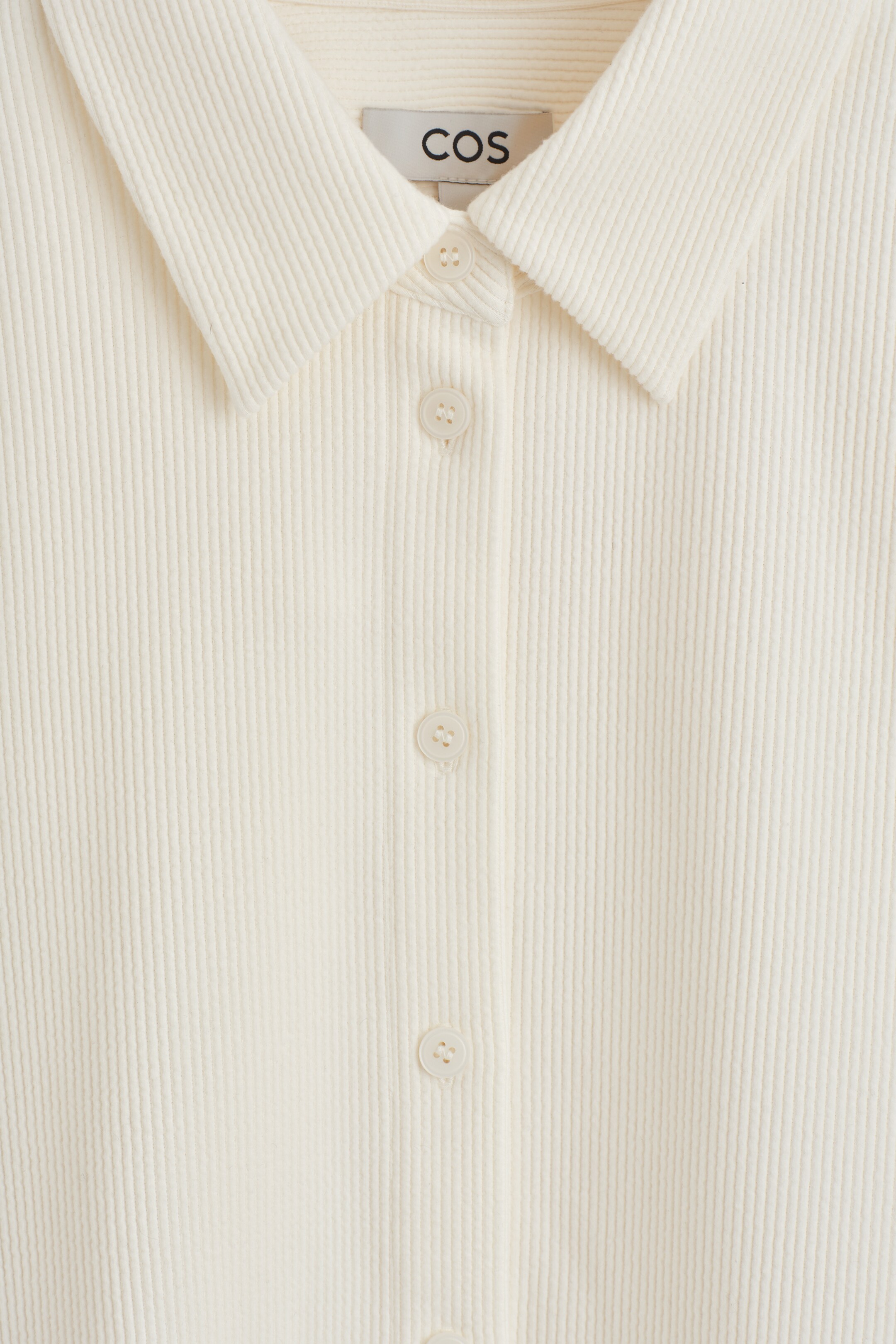 Grotere afbeelding bekijken: CORDUROY HEMD - WIT - DAMES | H&M BE 7