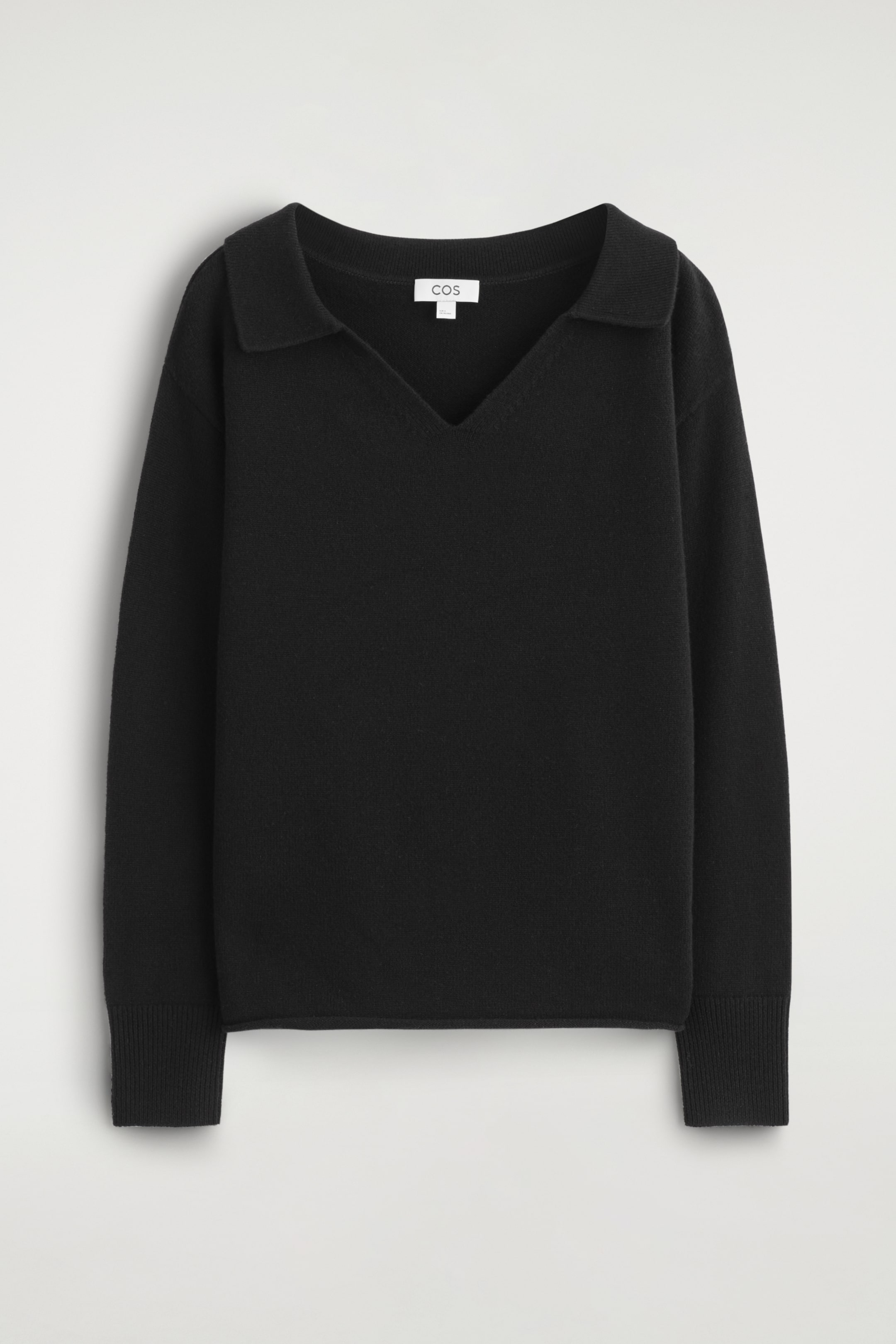 Grotere afbeelding bekijken: Merinowollen polotrui - ZWART - DAMES | H&M BE 6