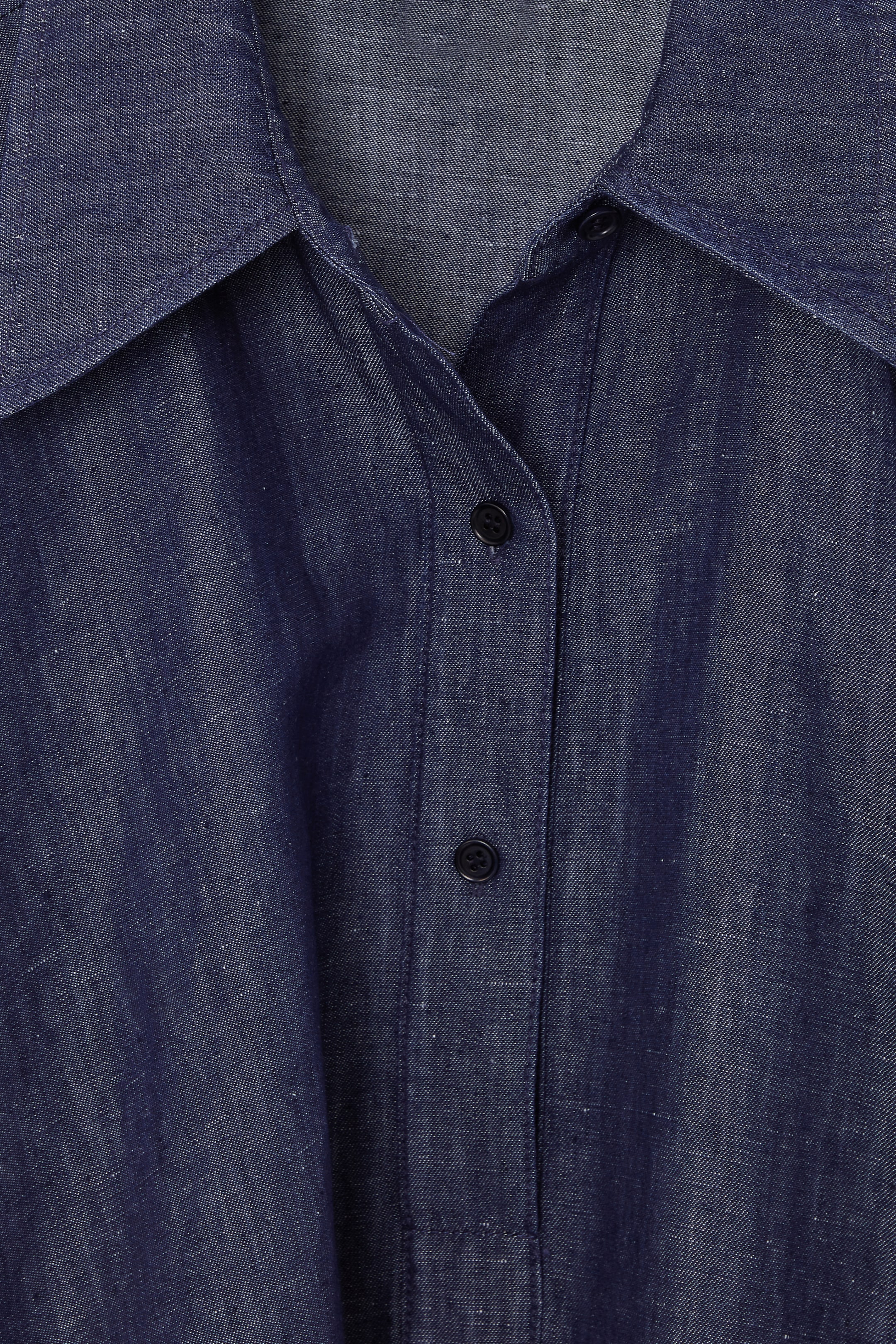 Ingrandisci l'immagine: OVERSIZED DENIM MIDI SHIRT DRESS - INDIGO - DONNA | H&M CH 3